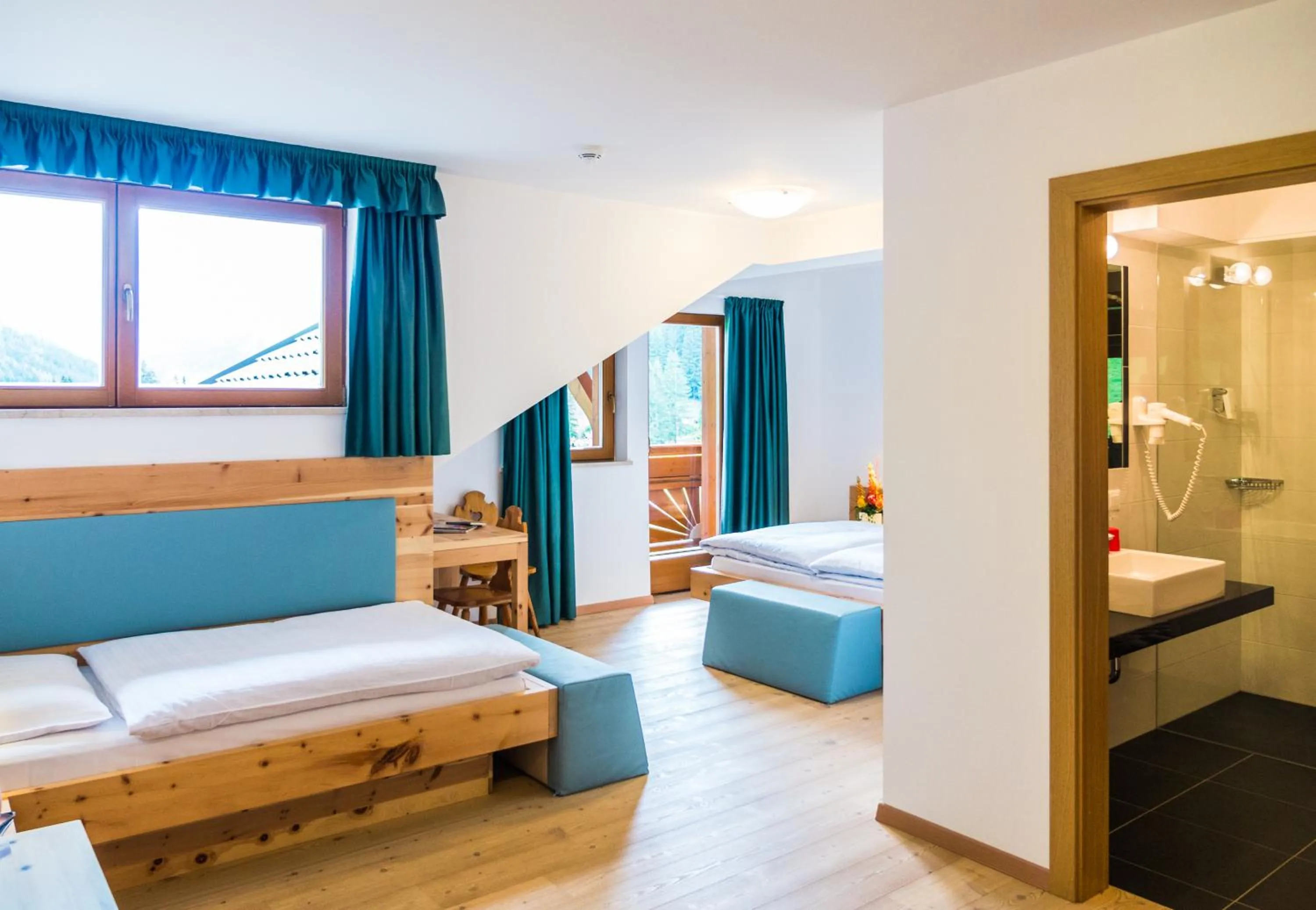 Bedroom, Bed in Hotel Feldrand