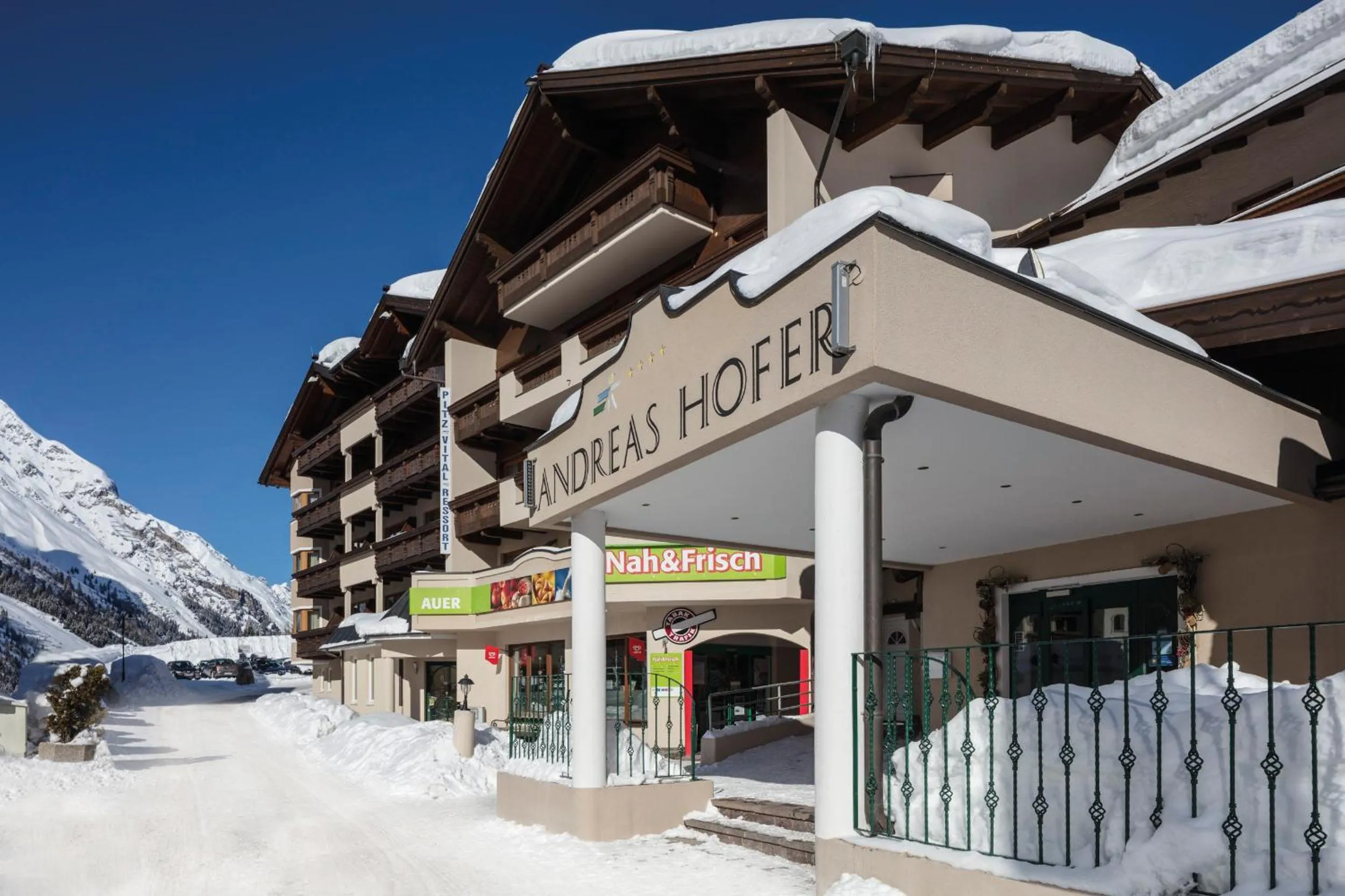 Facade/entrance in Hotel Andreas Hofer