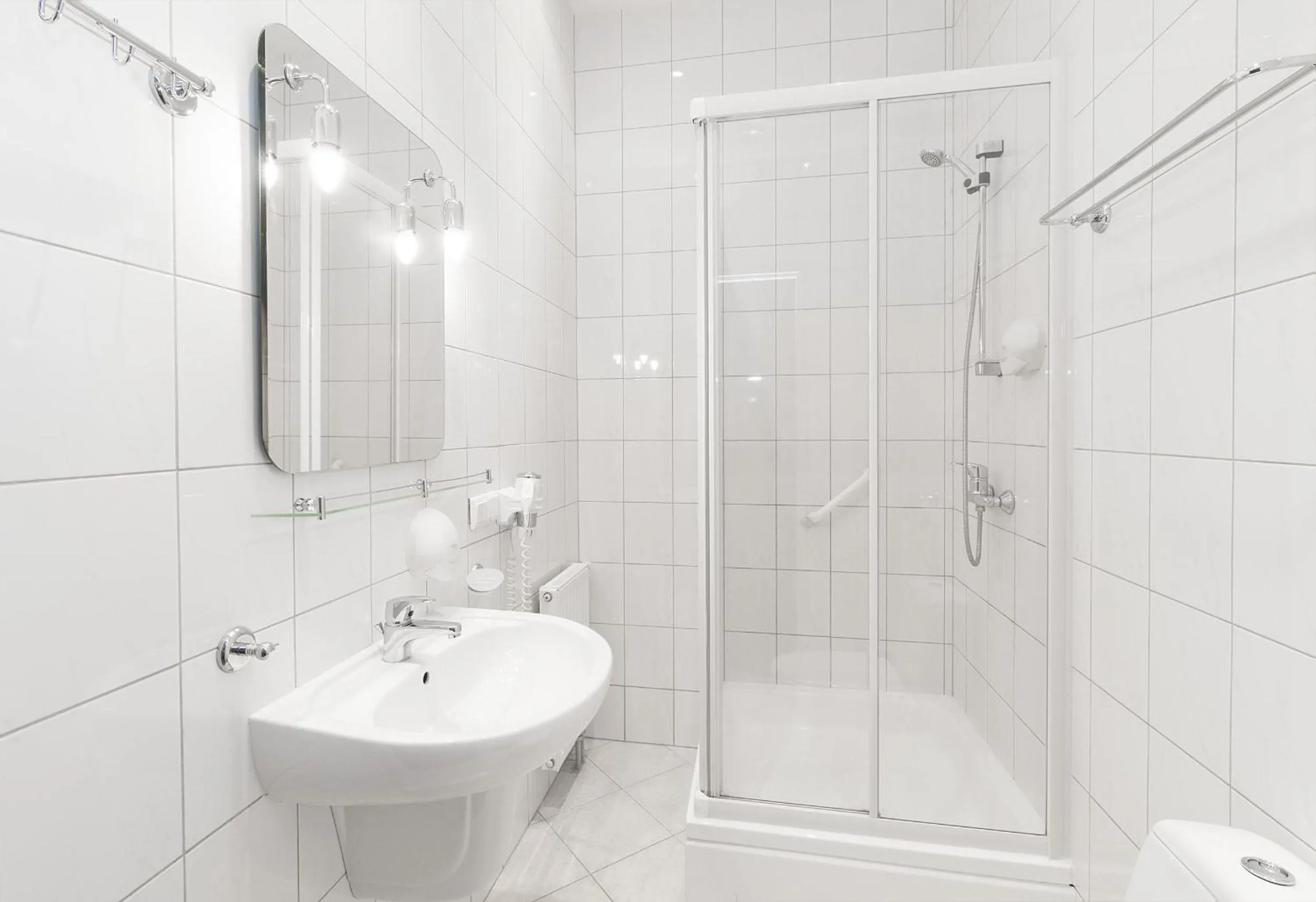 Shower in Hotel Jan Sander