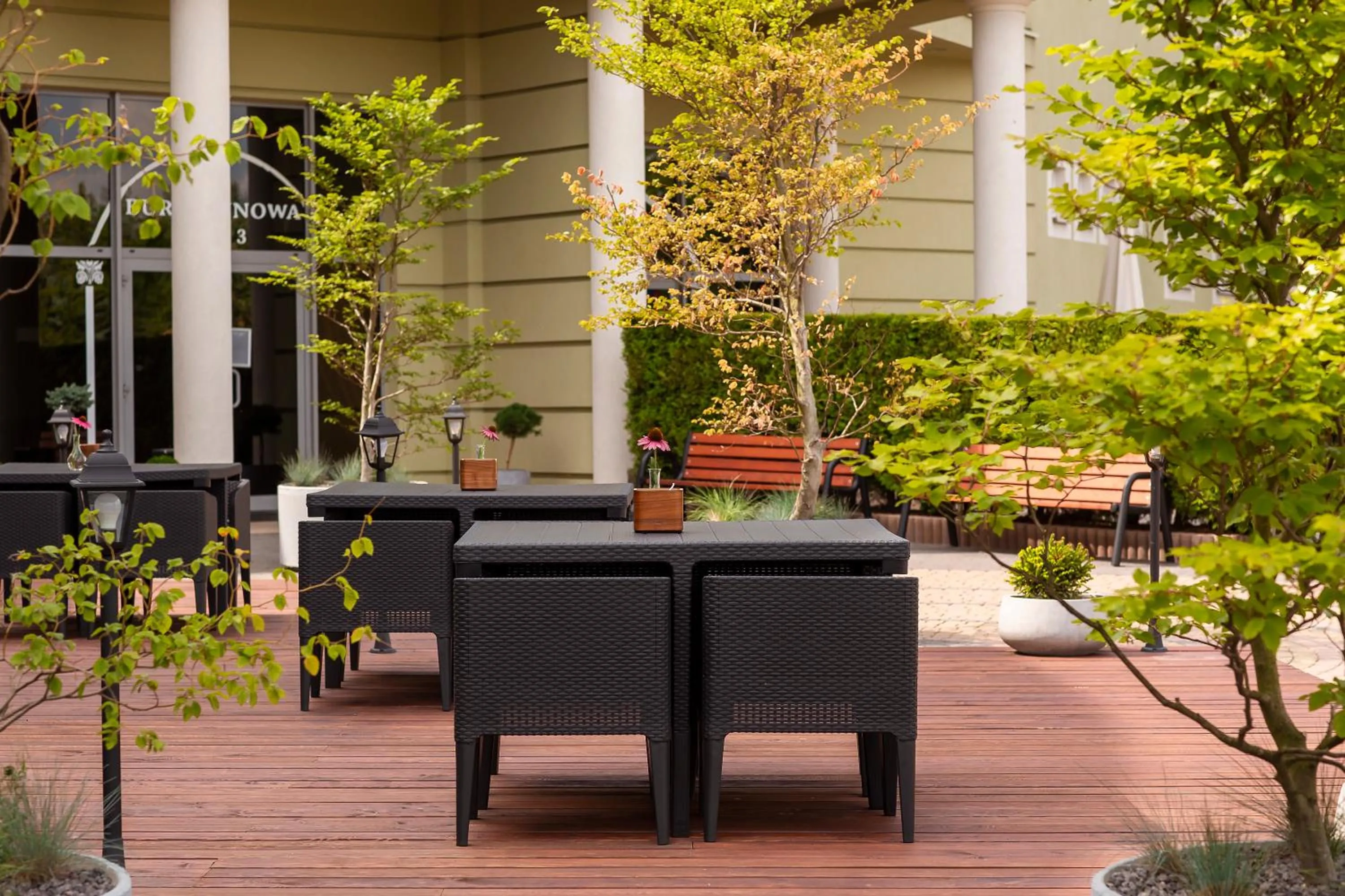 Property building in Hotel Jan Sander