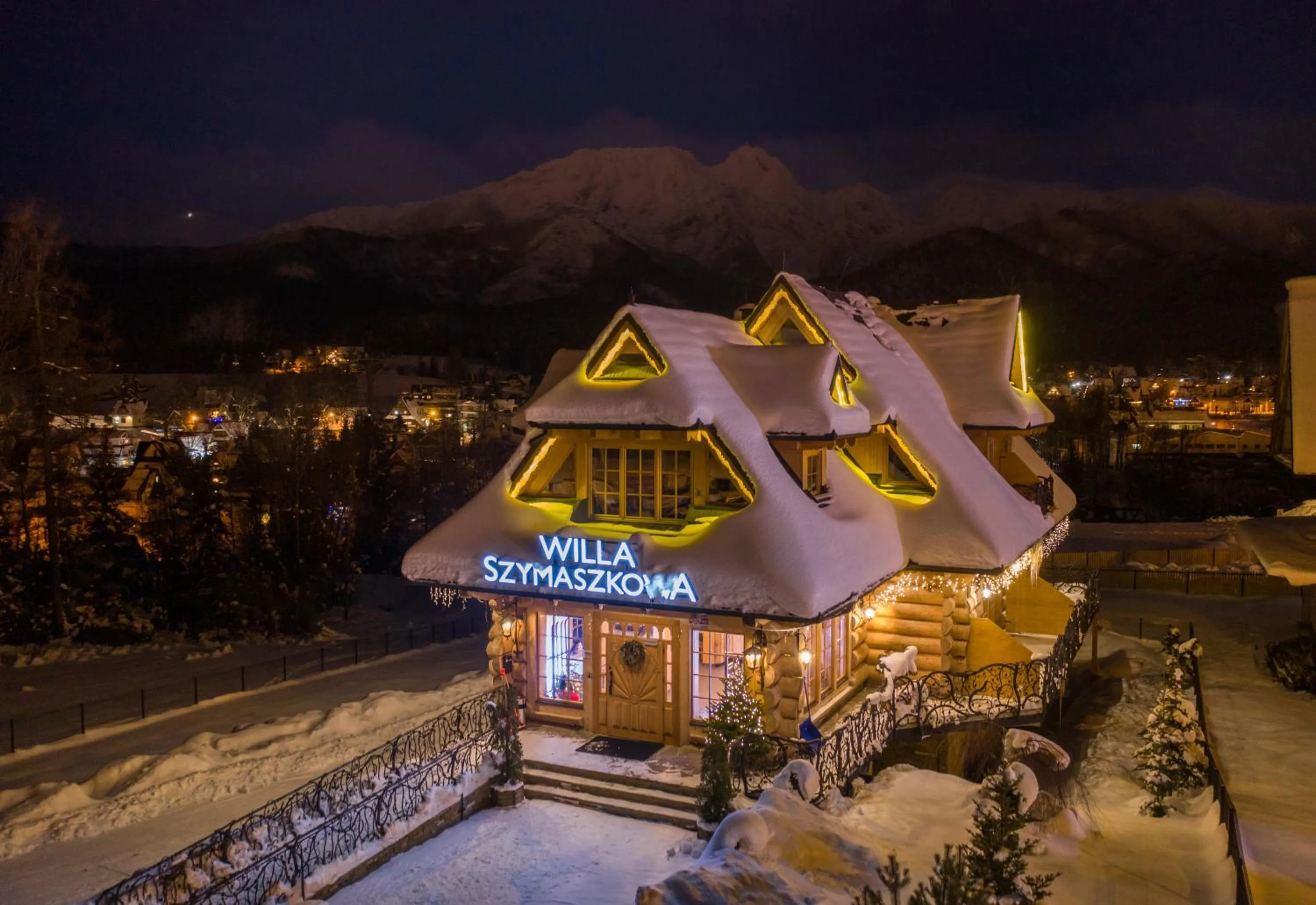 Facade/entrance in Willa Szymaszkowa