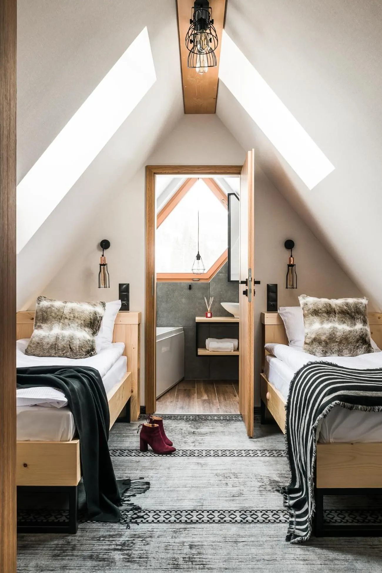 Bedroom, Bed in Willa Szymaszkowa