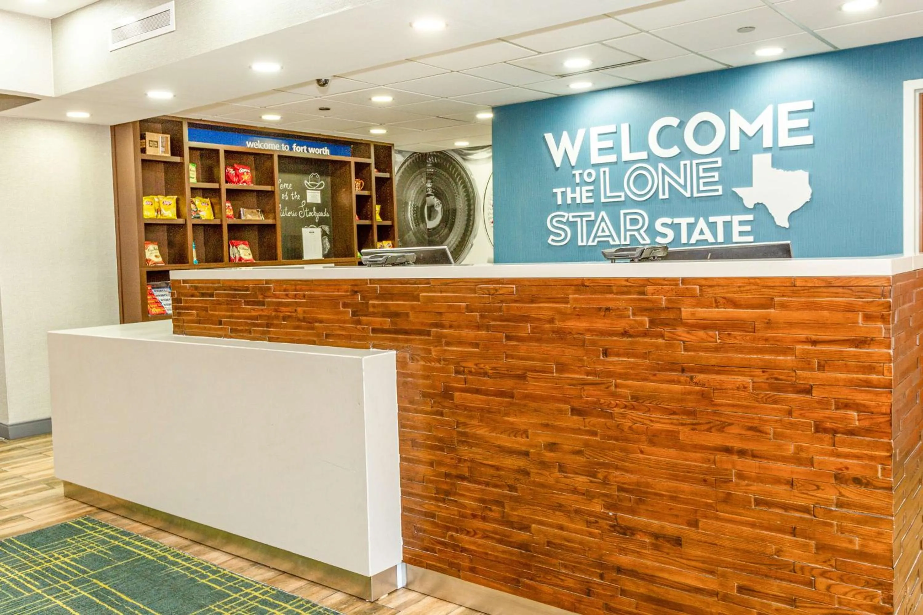 Lobby or reception in Hampton Inn & Suites Fort Worth-West-I-30
