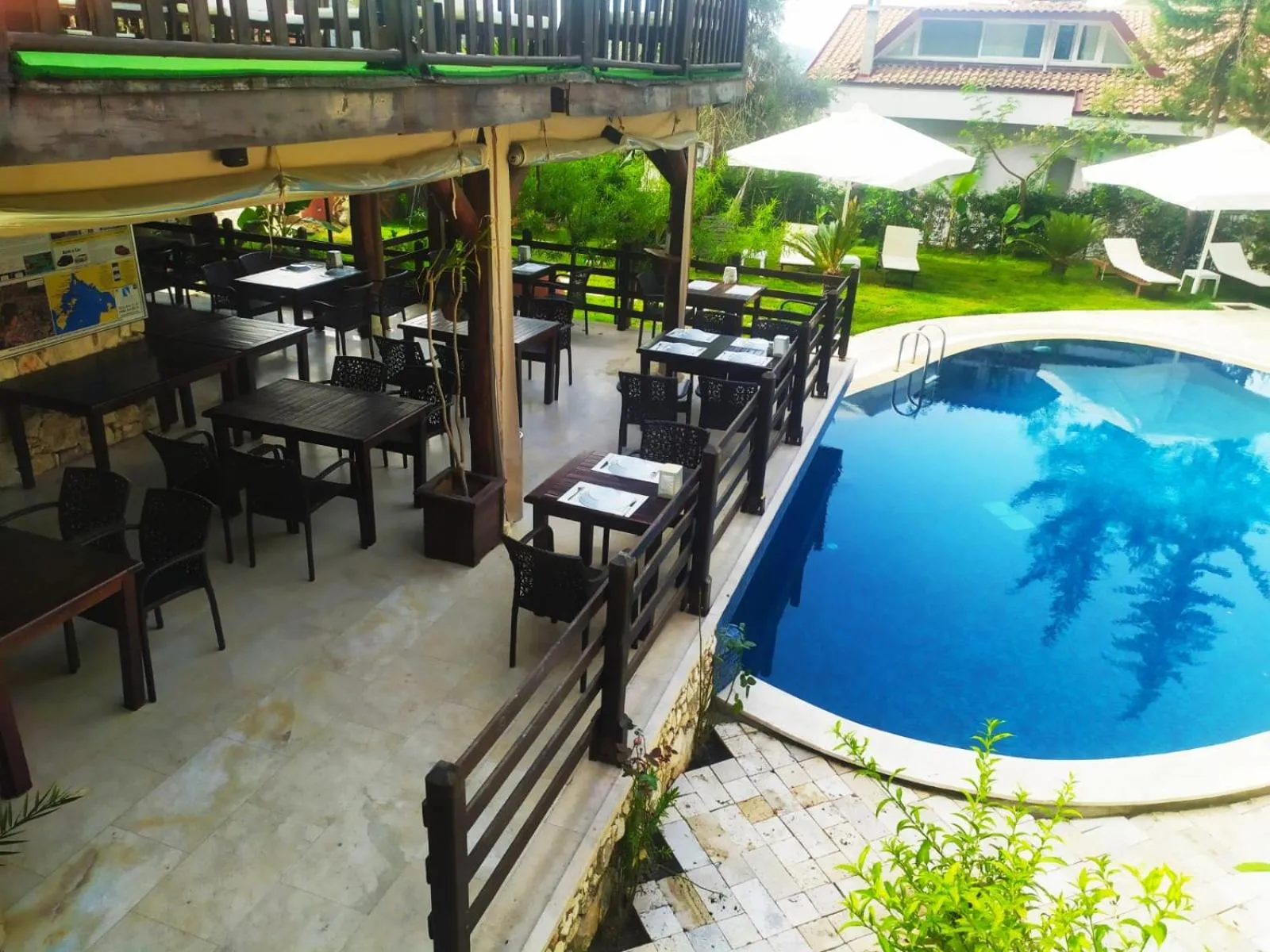 Patio in Alya Hotel Göcek