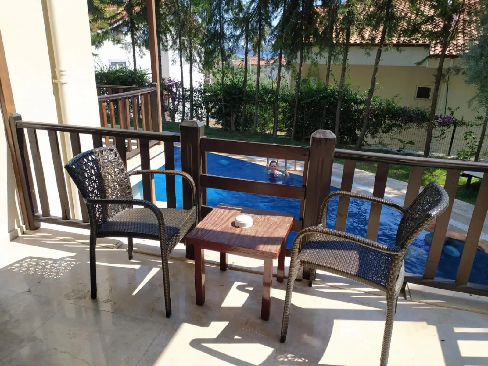 Balcony/Terrace in Alya Hotel Göcek