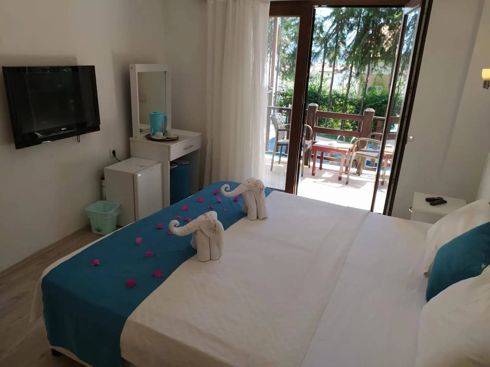 Pool view in Alya Hotel Göcek