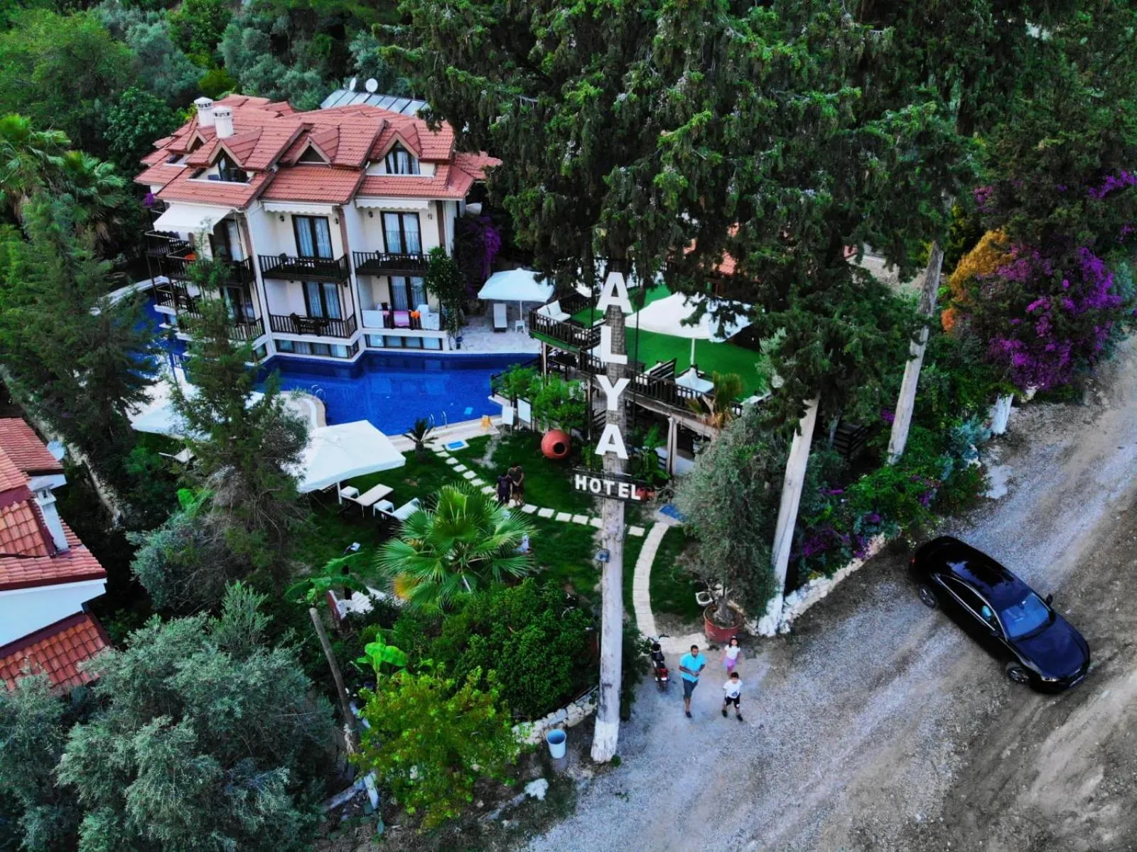 Bird's eye view in Alya Hotel Göcek