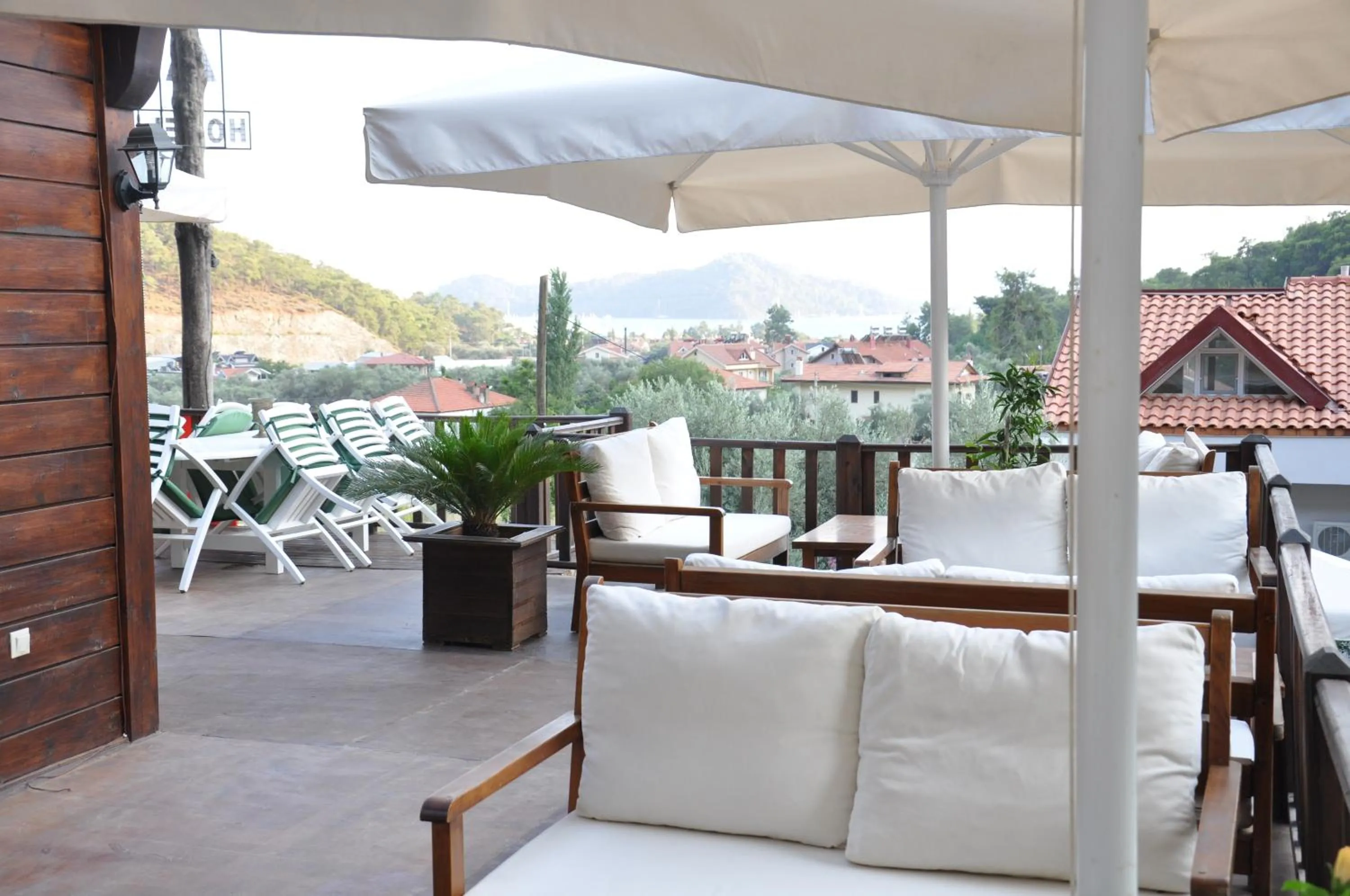 Balcony/Terrace in Alya Hotel Göcek