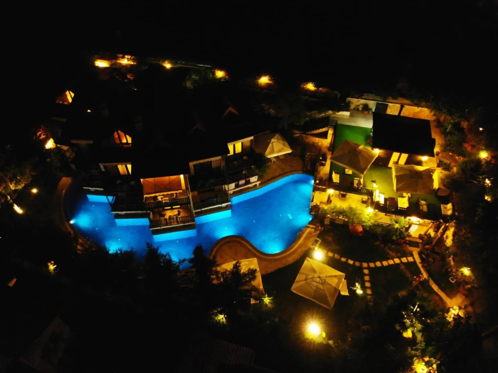 Bird's eye view in Alya Hotel Göcek