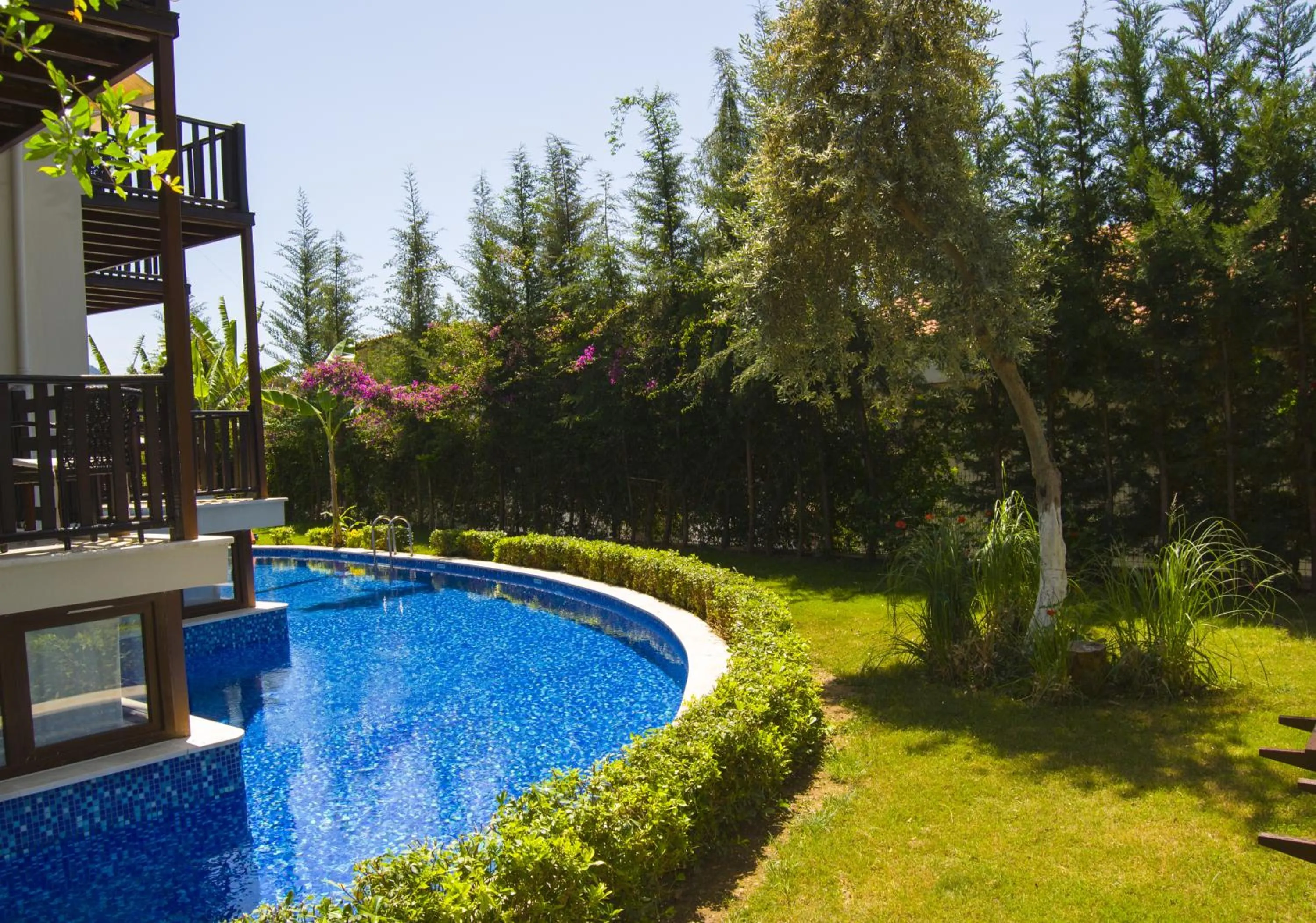 Garden in Alya Hotel Göcek