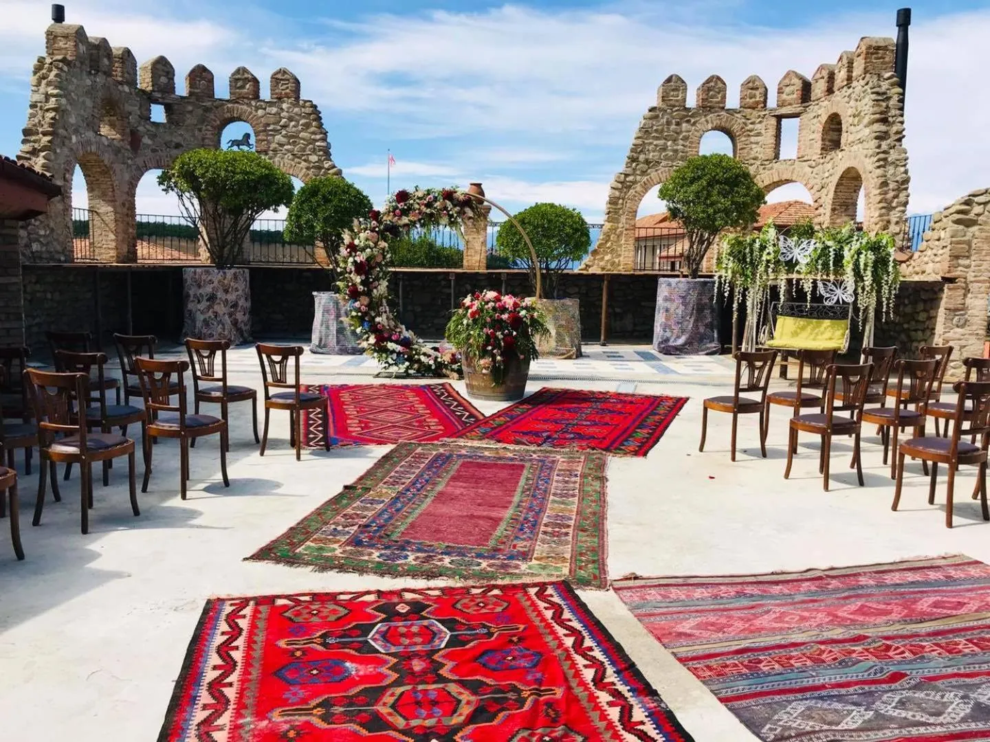 Garden in Chateau Mere