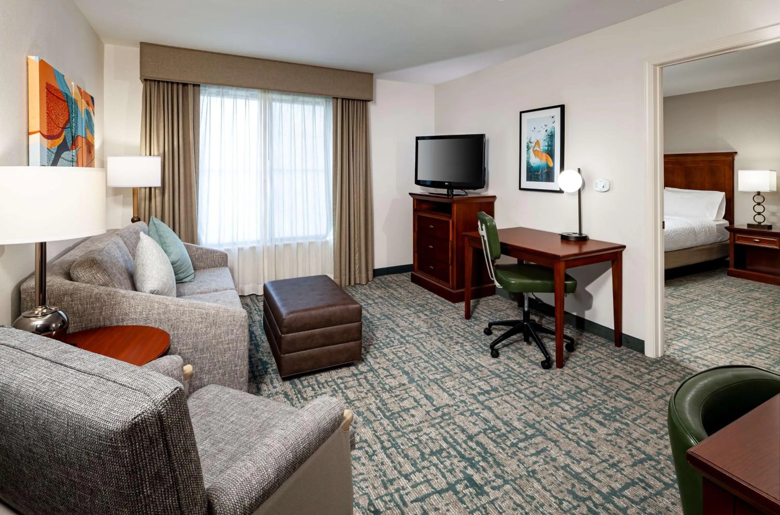 Bedroom in Homewood Suites by Hilton Gainesville