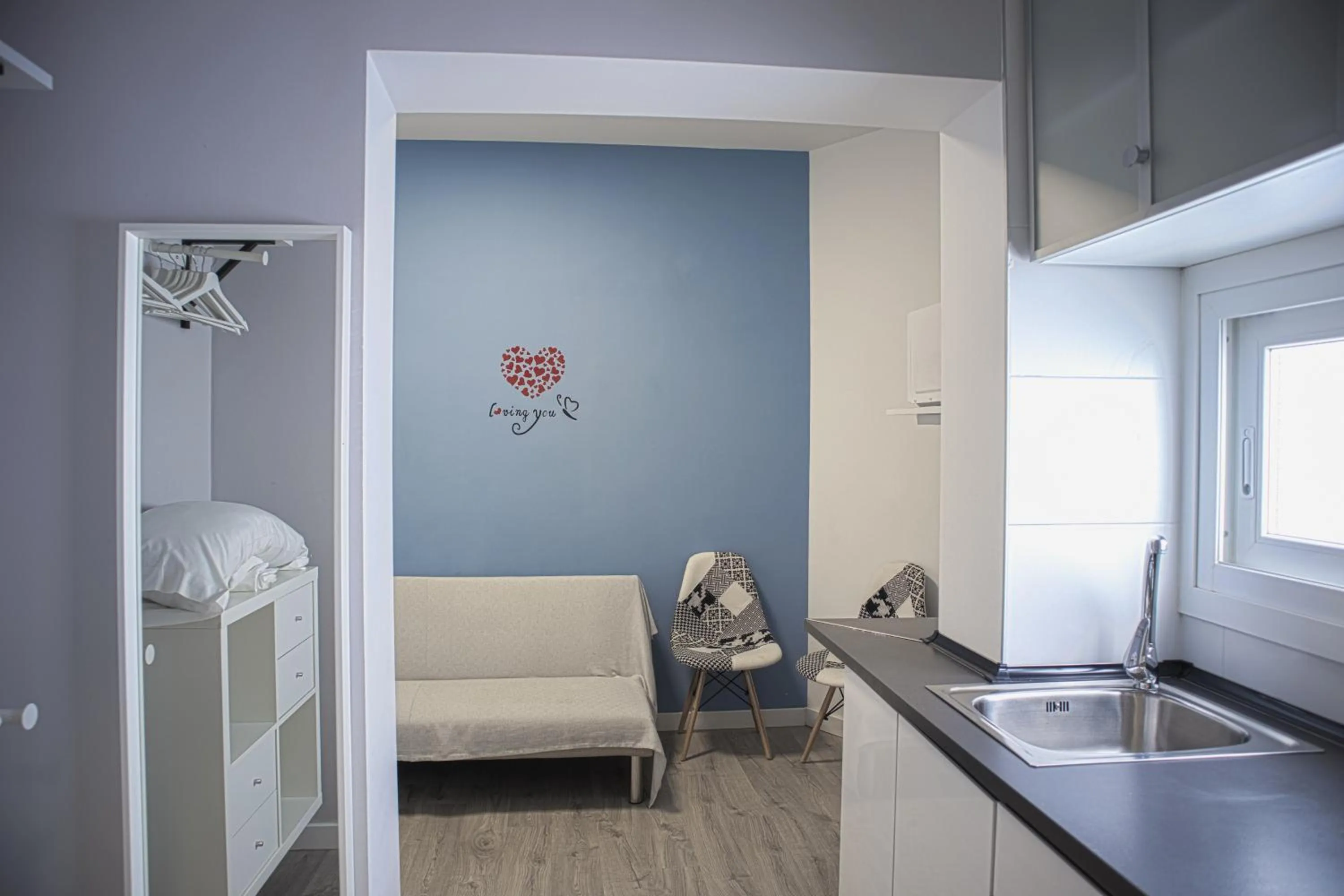 Family Studio - single occupancy in BF Rooms Almeria Centro