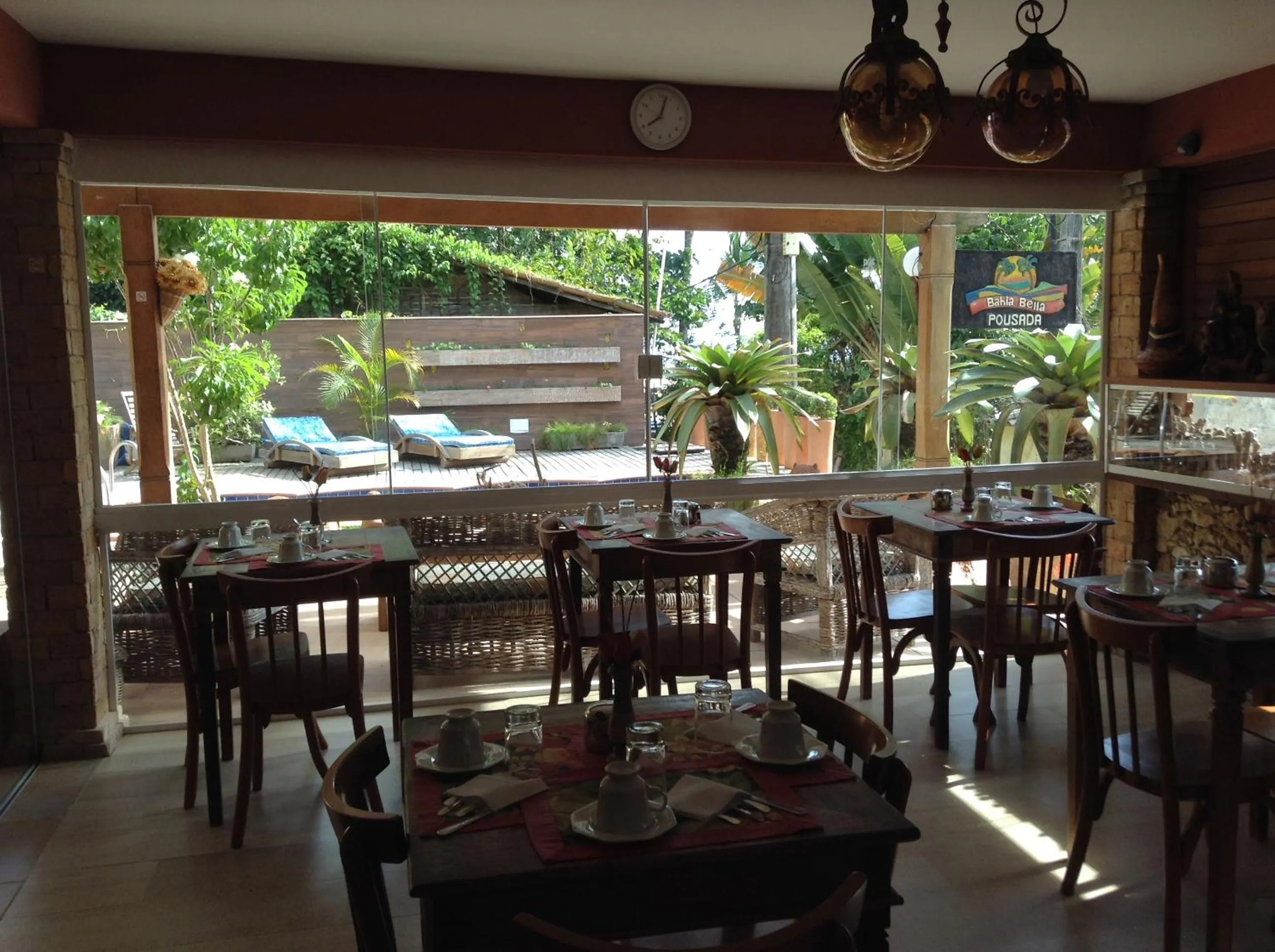 Area and facilities in Pousada Bahia Bella