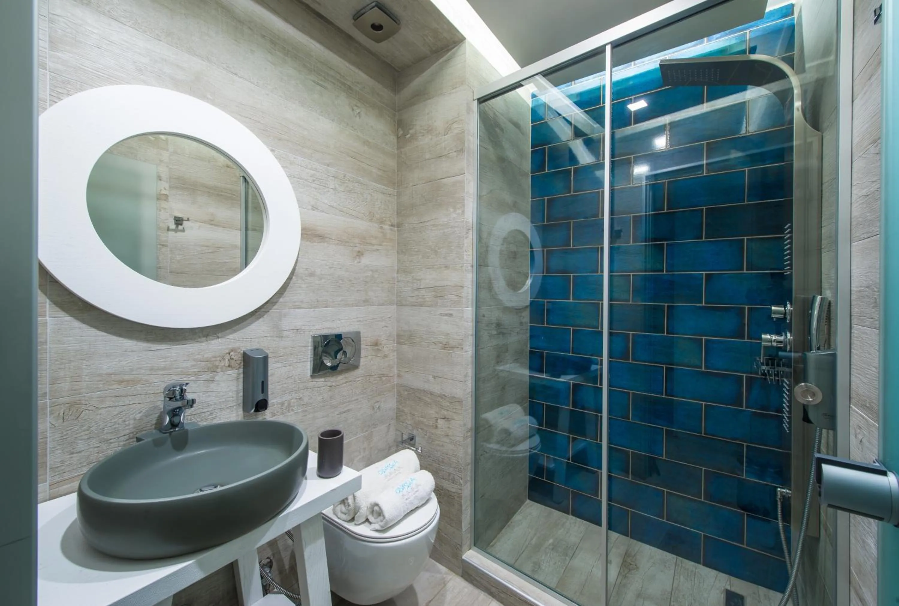 Shower in Odyssia Beach Hotel