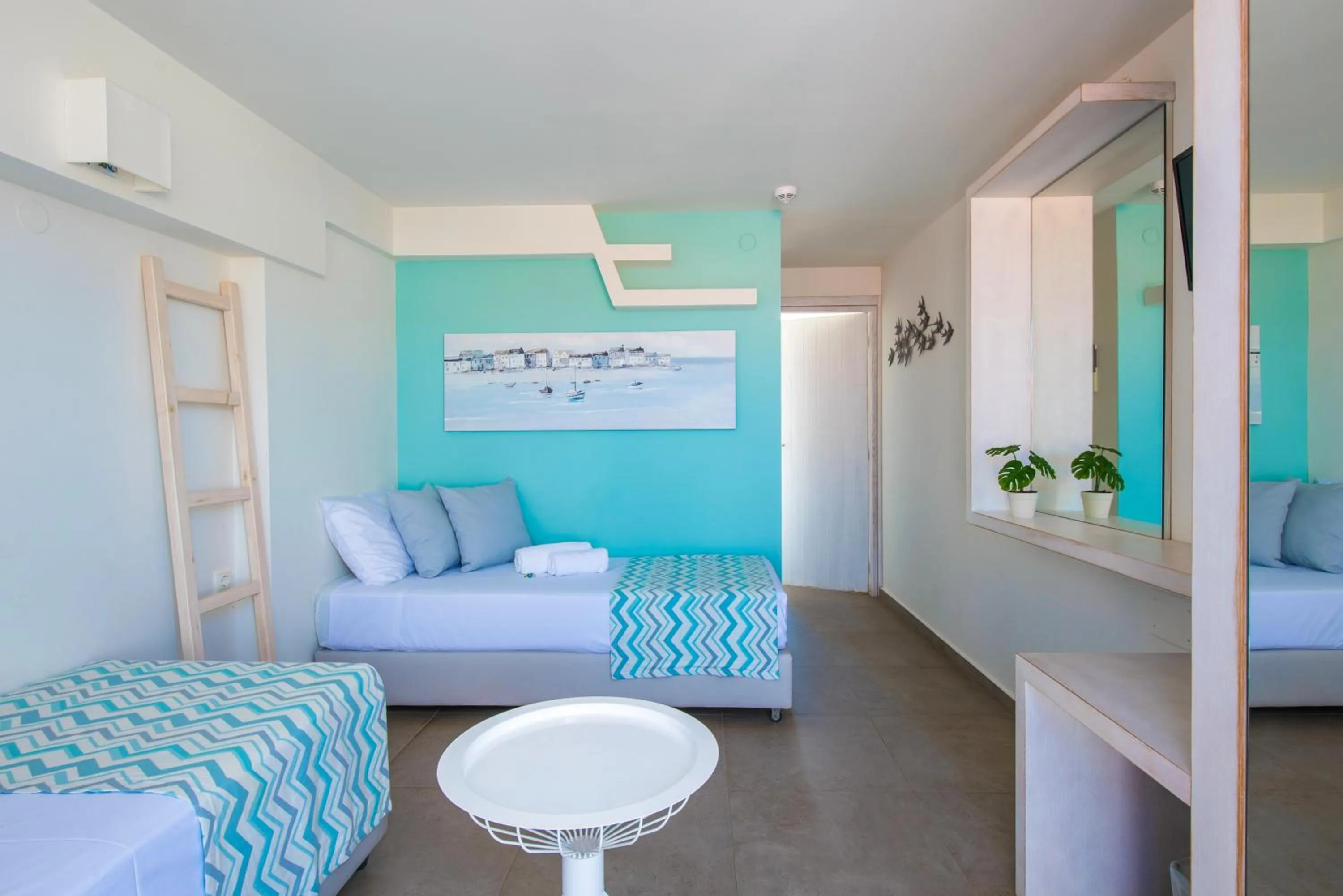 Seating area in Odyssia Beach Hotel