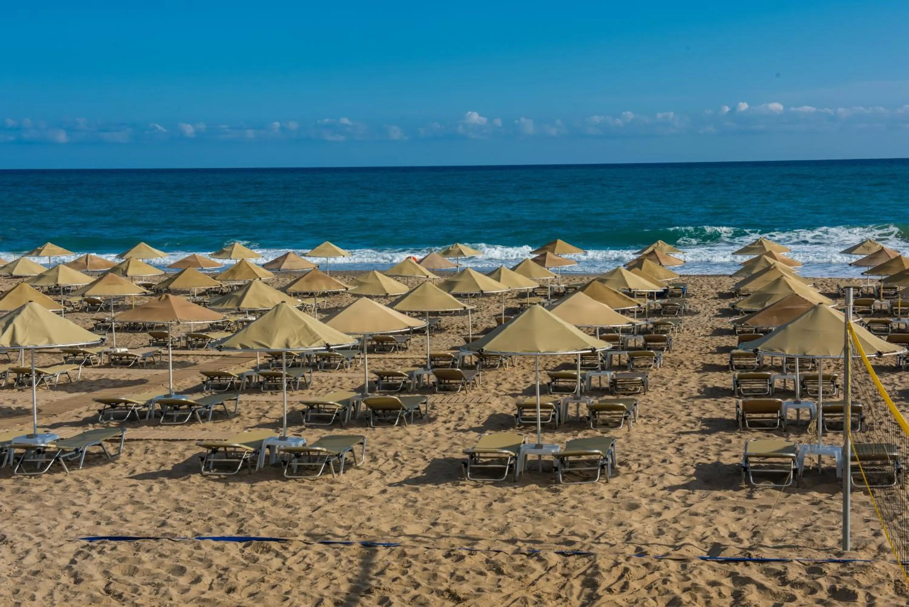 Beach in Odyssia Beach Hotel