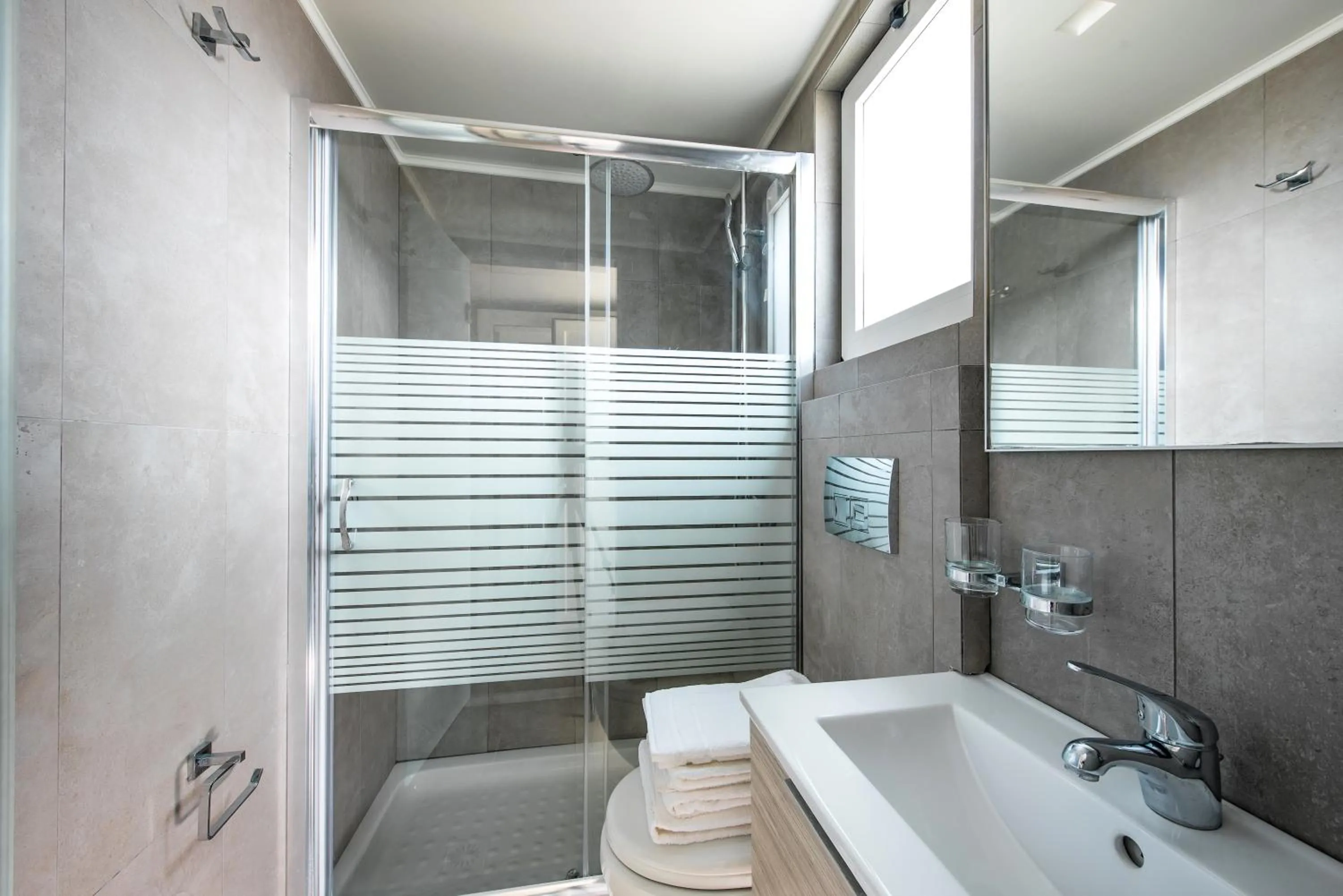 Bathroom in Odyssia Beach Hotel