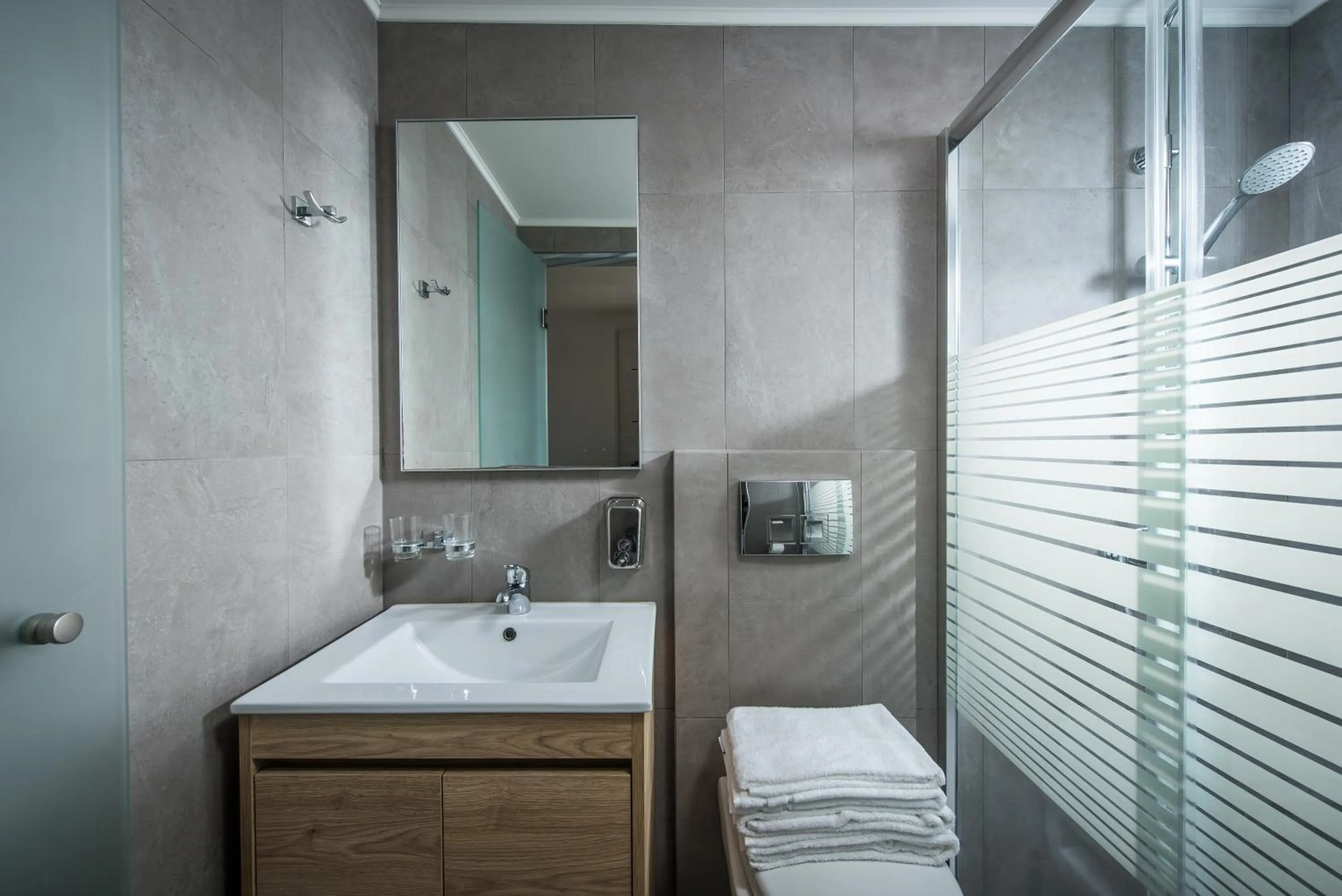 Bathroom in Odyssia Beach Hotel