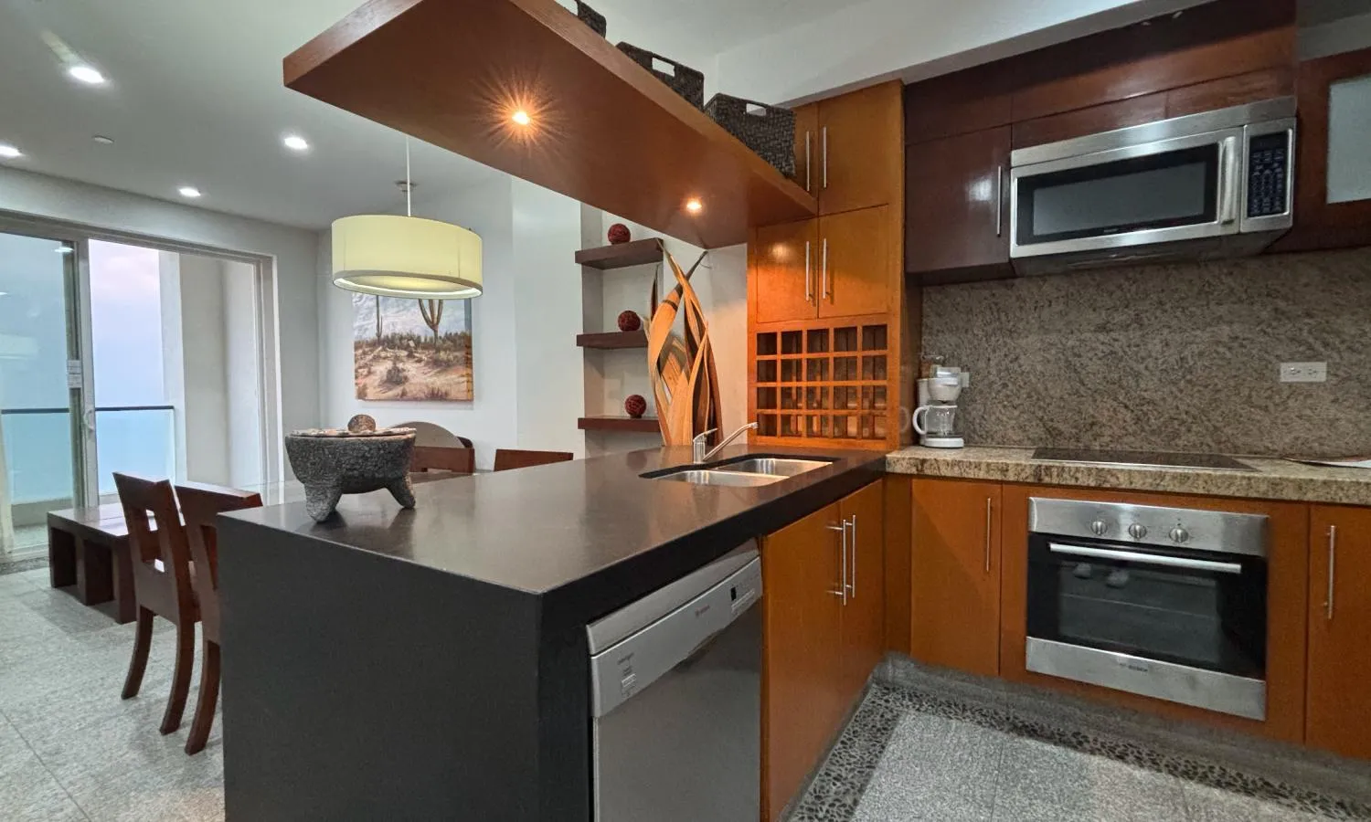 kitchen in Rosarito Beach Hotel