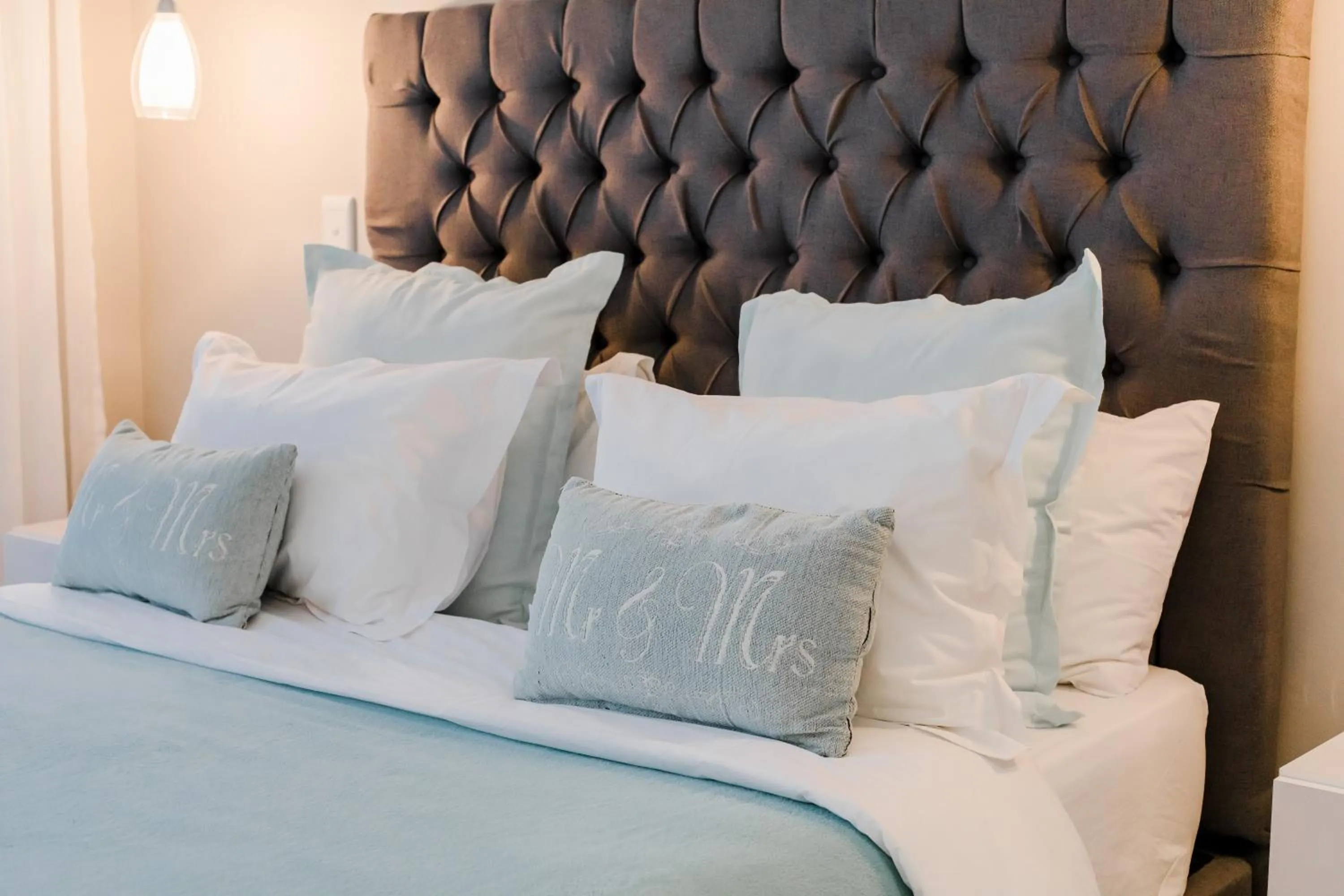 Bed in Wagtails Guest House