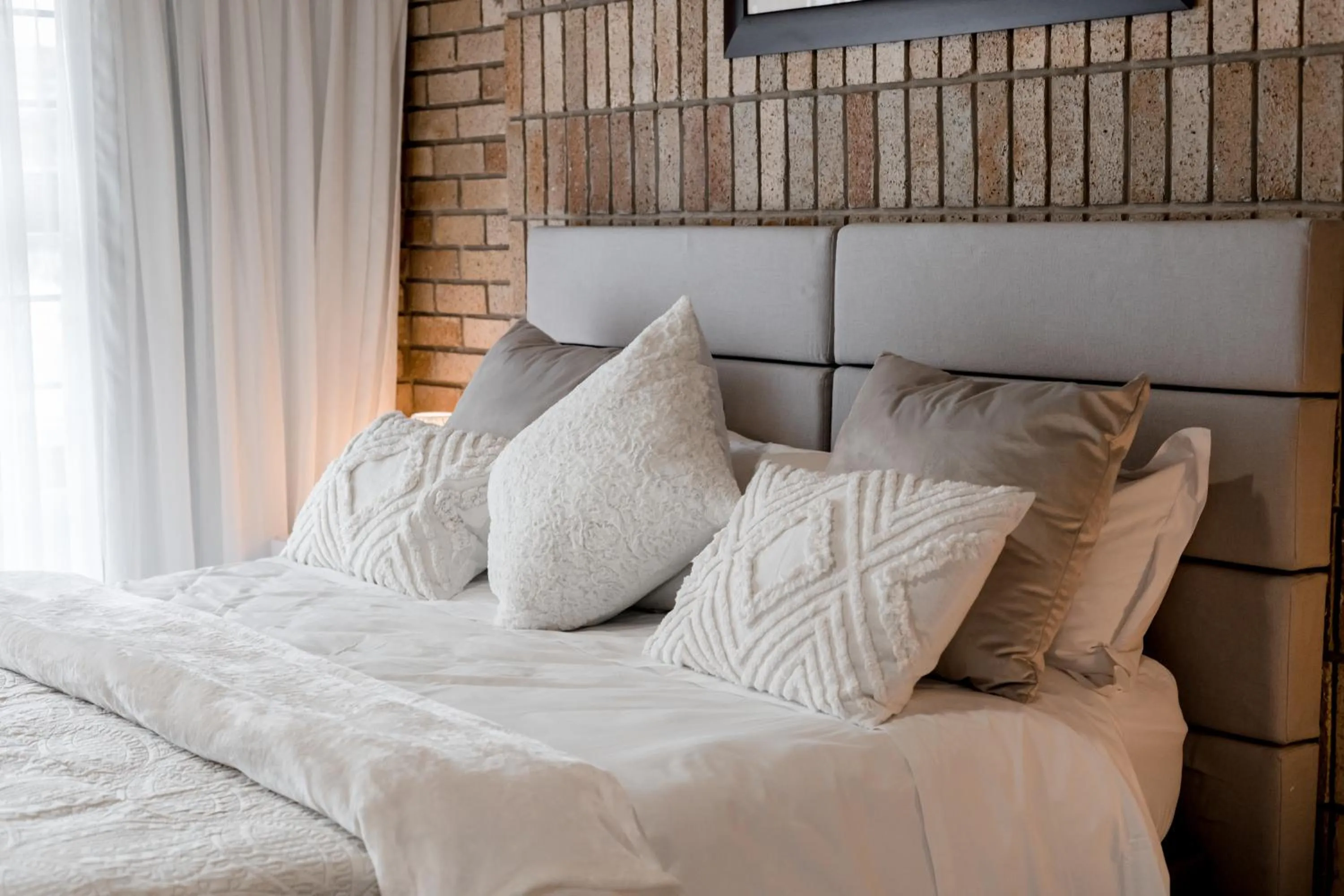 Bed in Wagtails Guest House