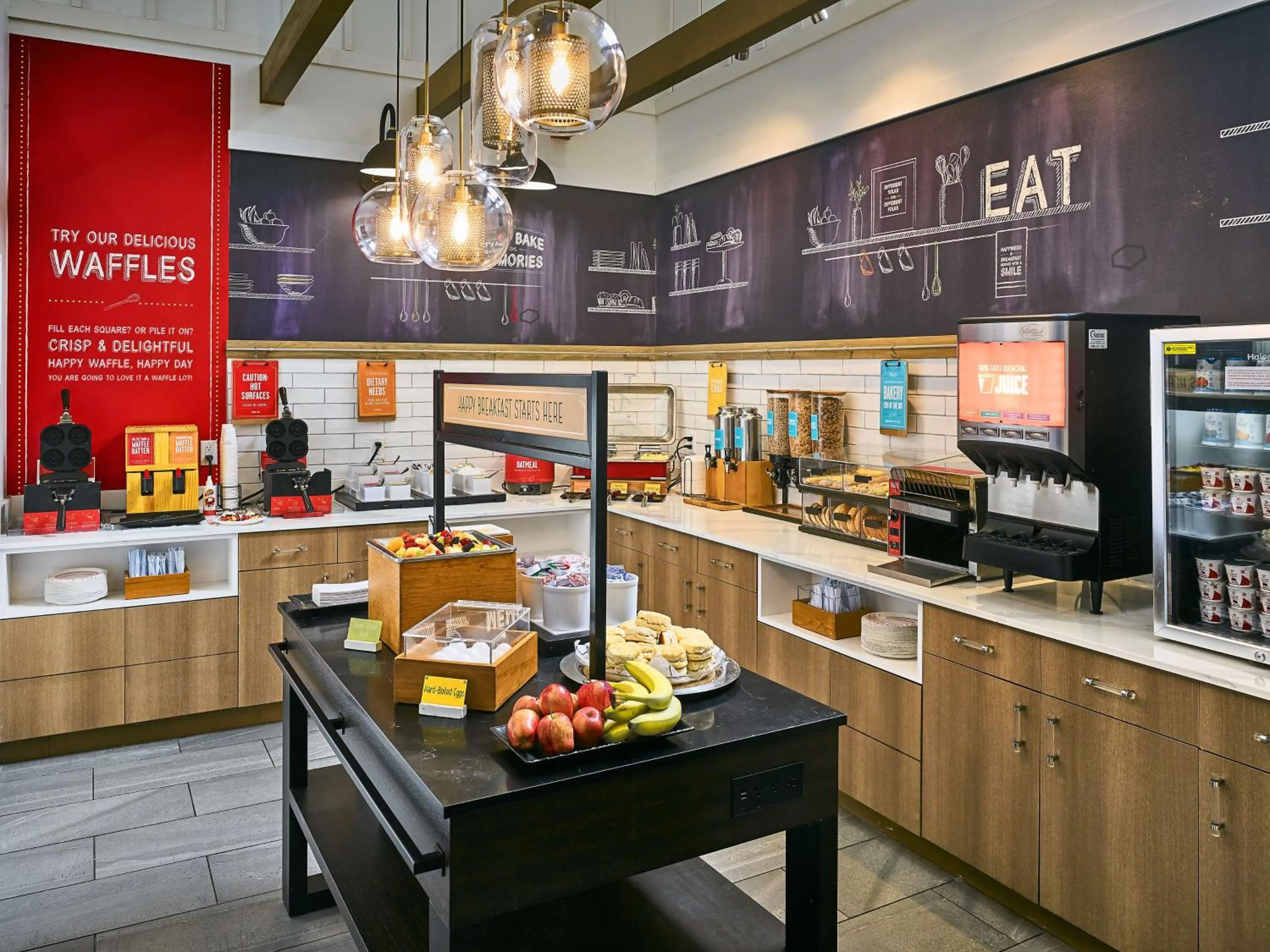 Breakfast in Hampton Inn Gatlinburg