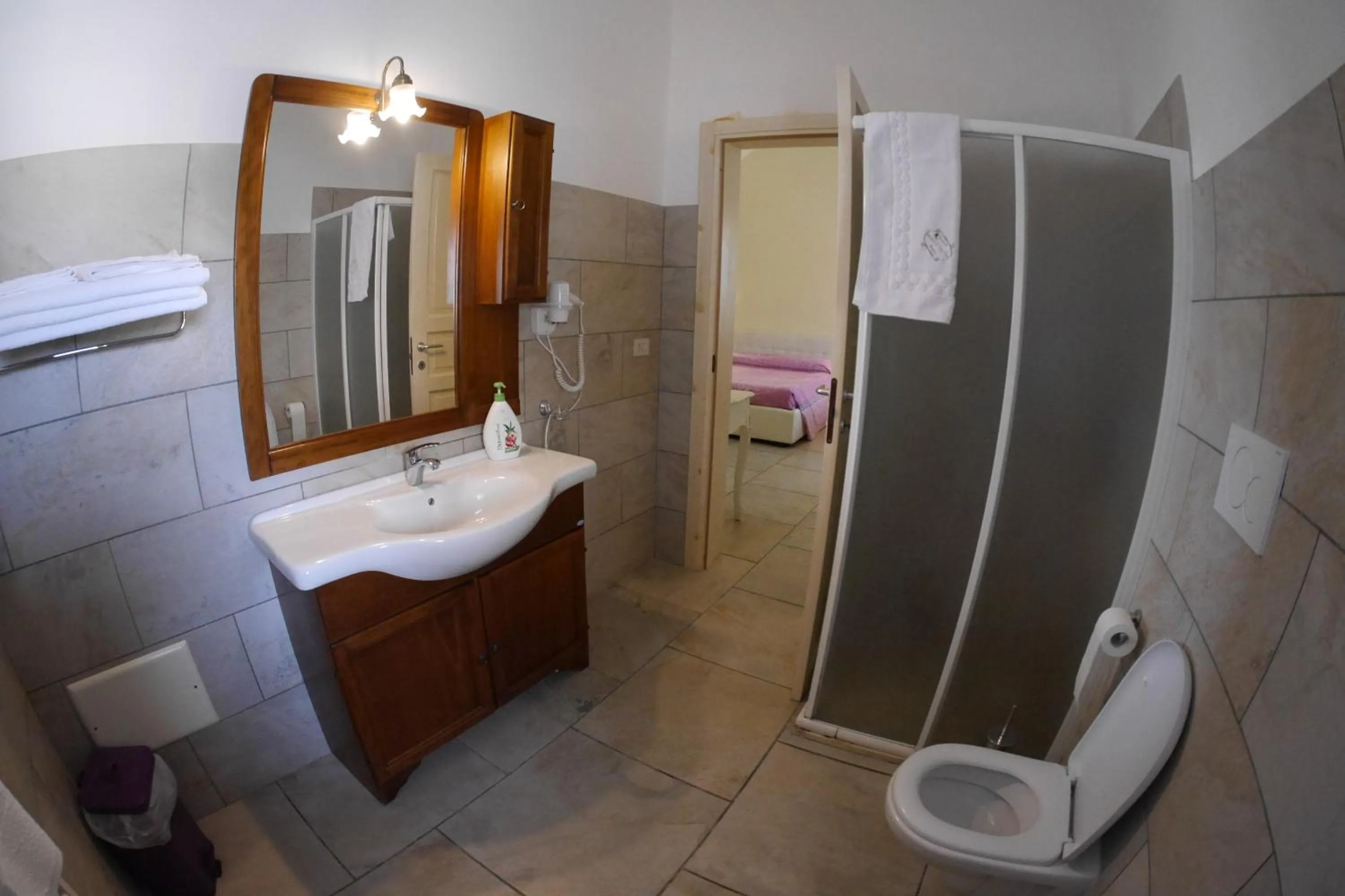 Bathroom in Masseria Lama D'impisa