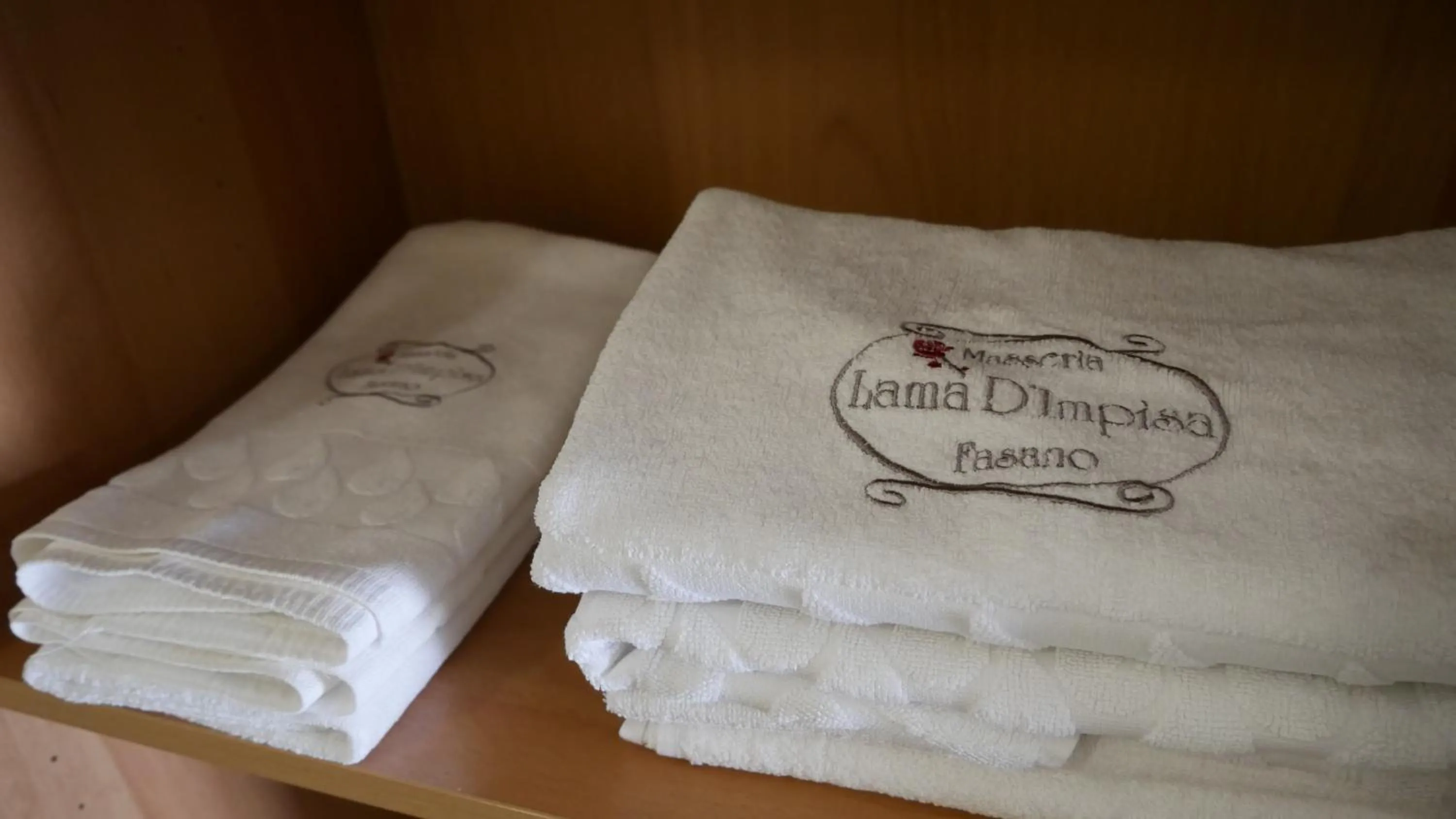 towels in Masseria Lama D'impisa