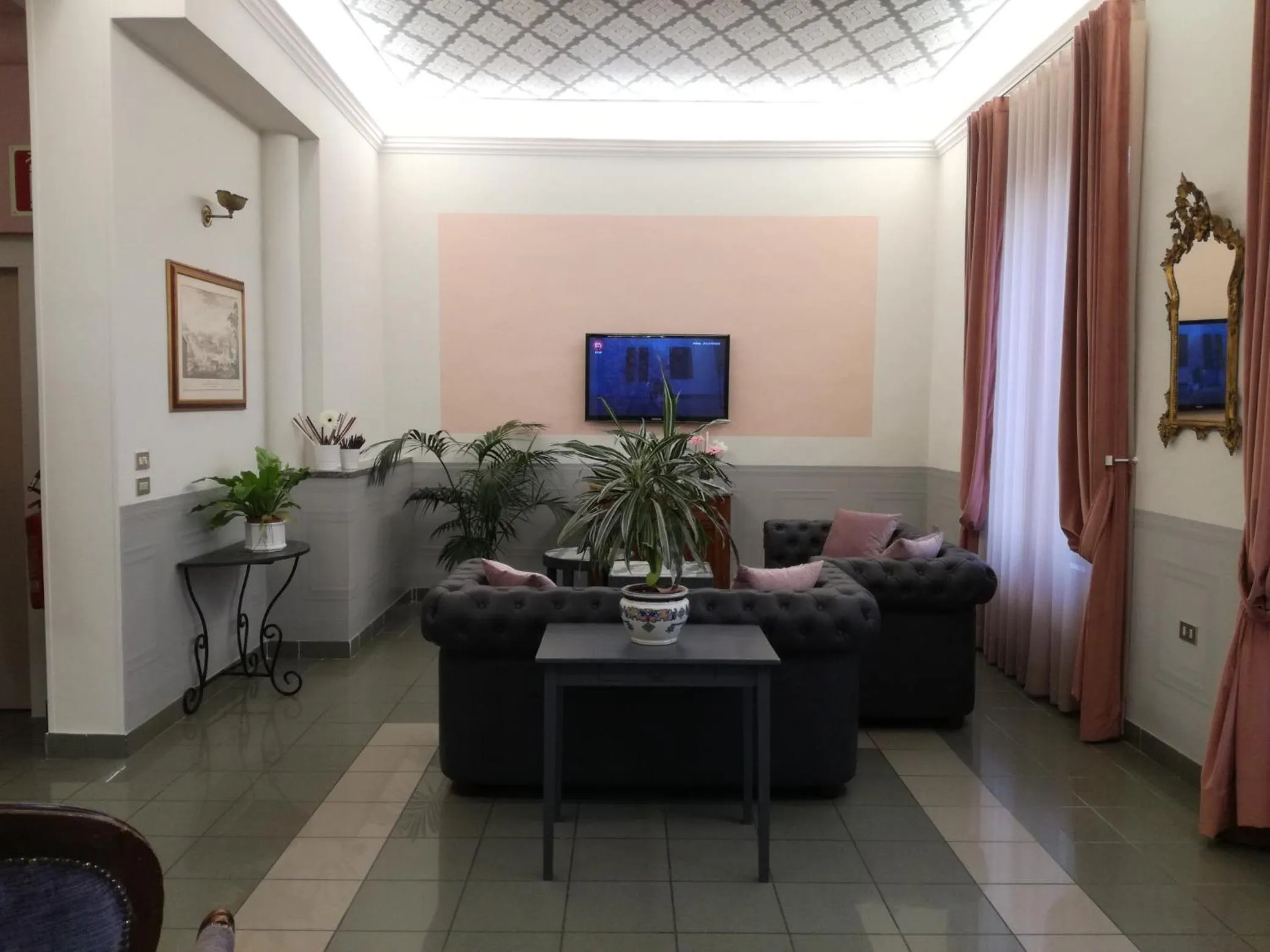 Lobby or reception in Hotel Prati