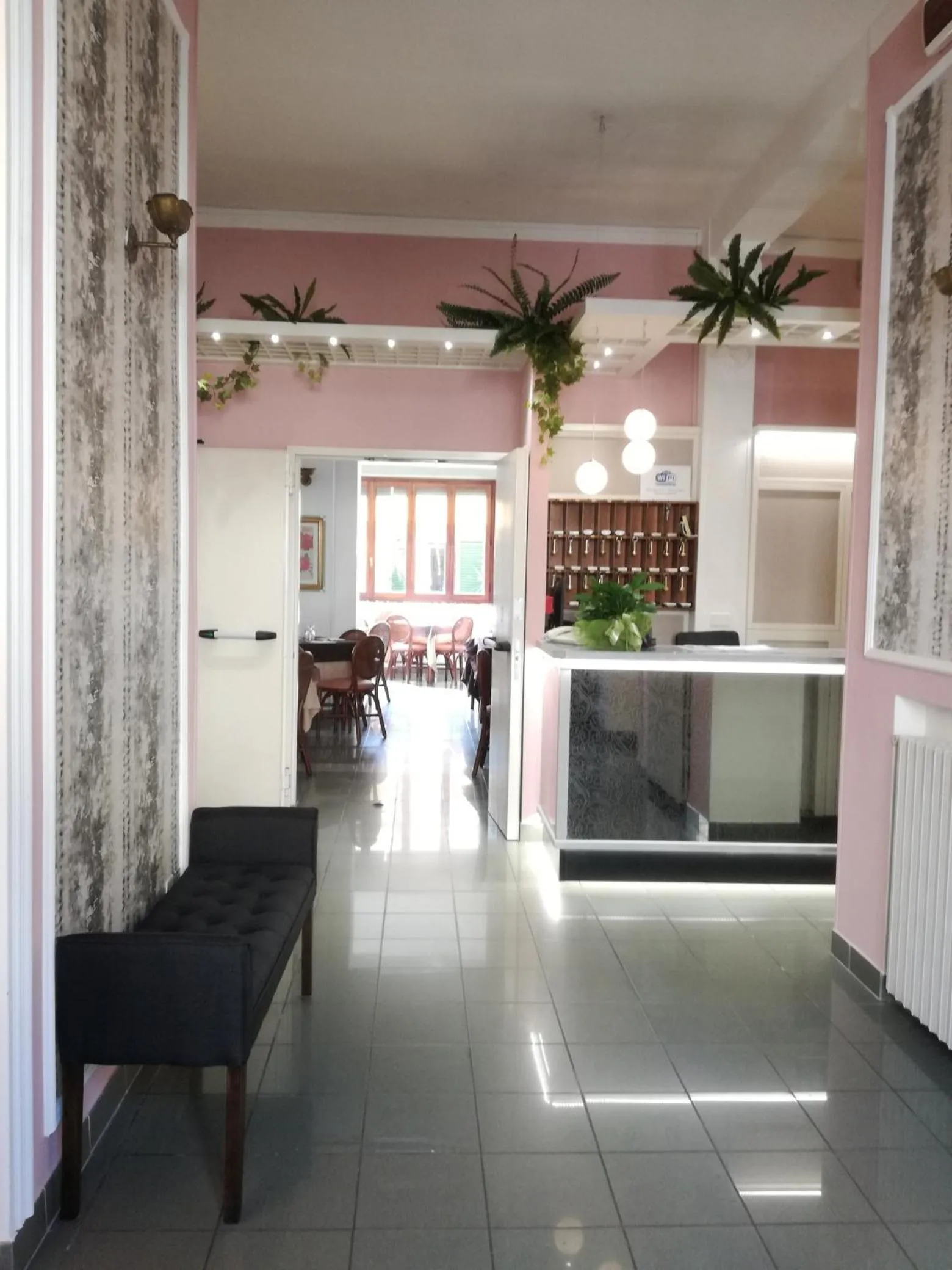 Lobby or reception in Hotel Prati