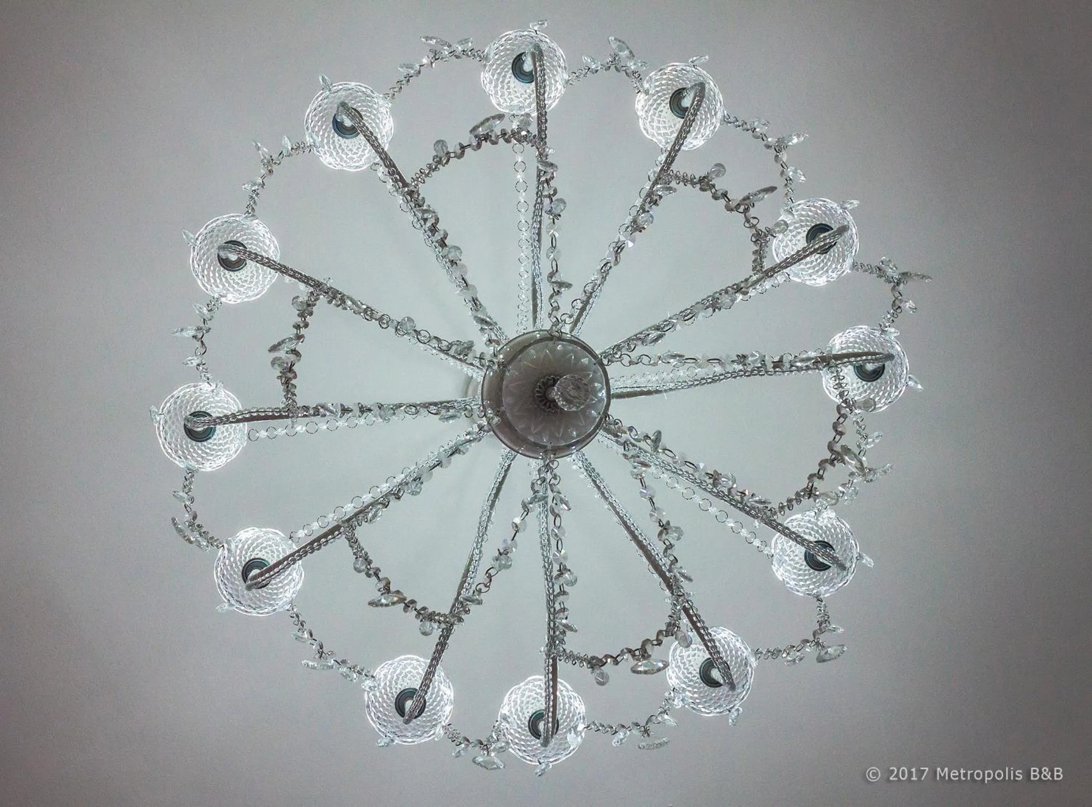 Decorative detail in Metropolis B&B