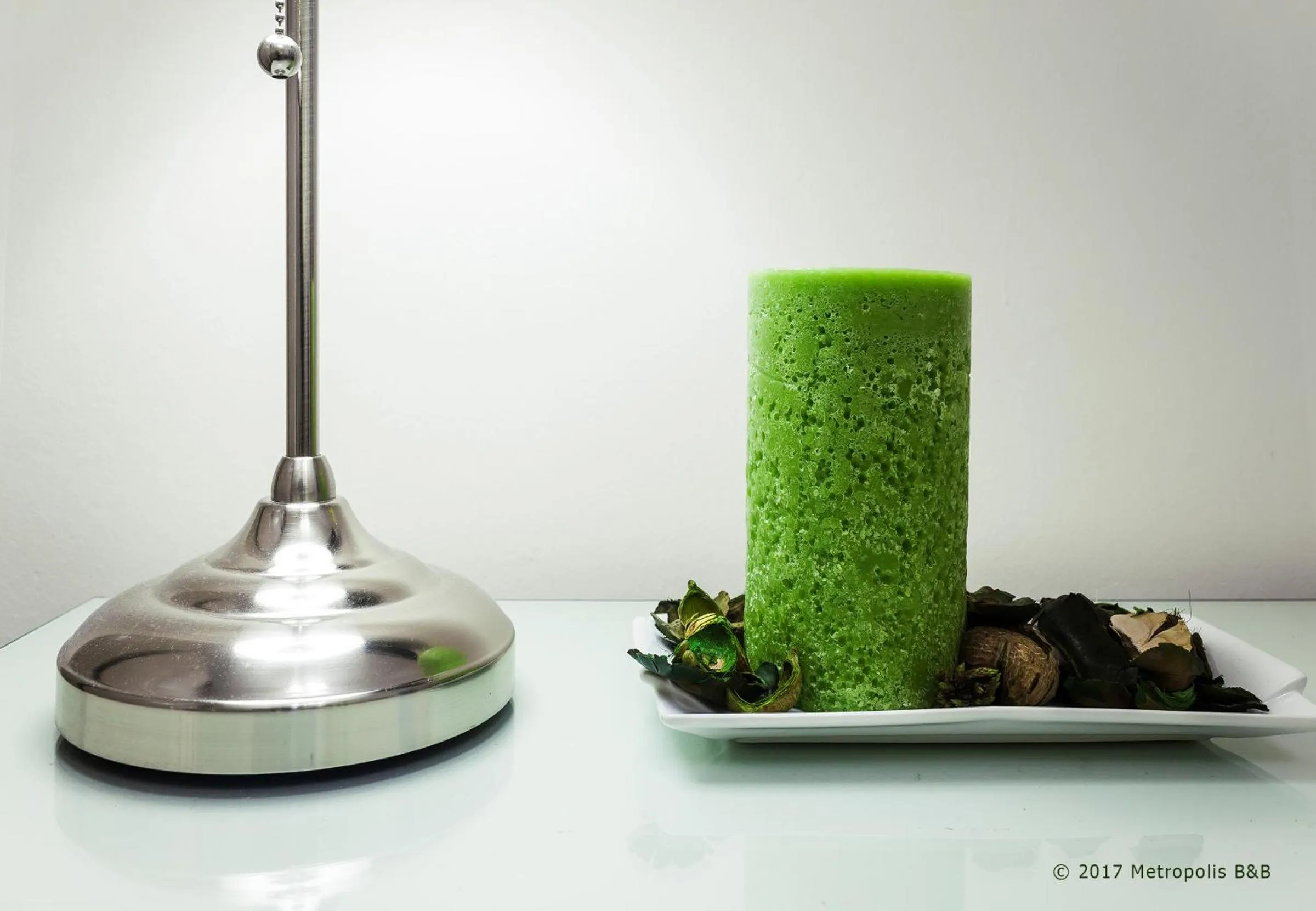 Decorative detail in Metropolis B&B