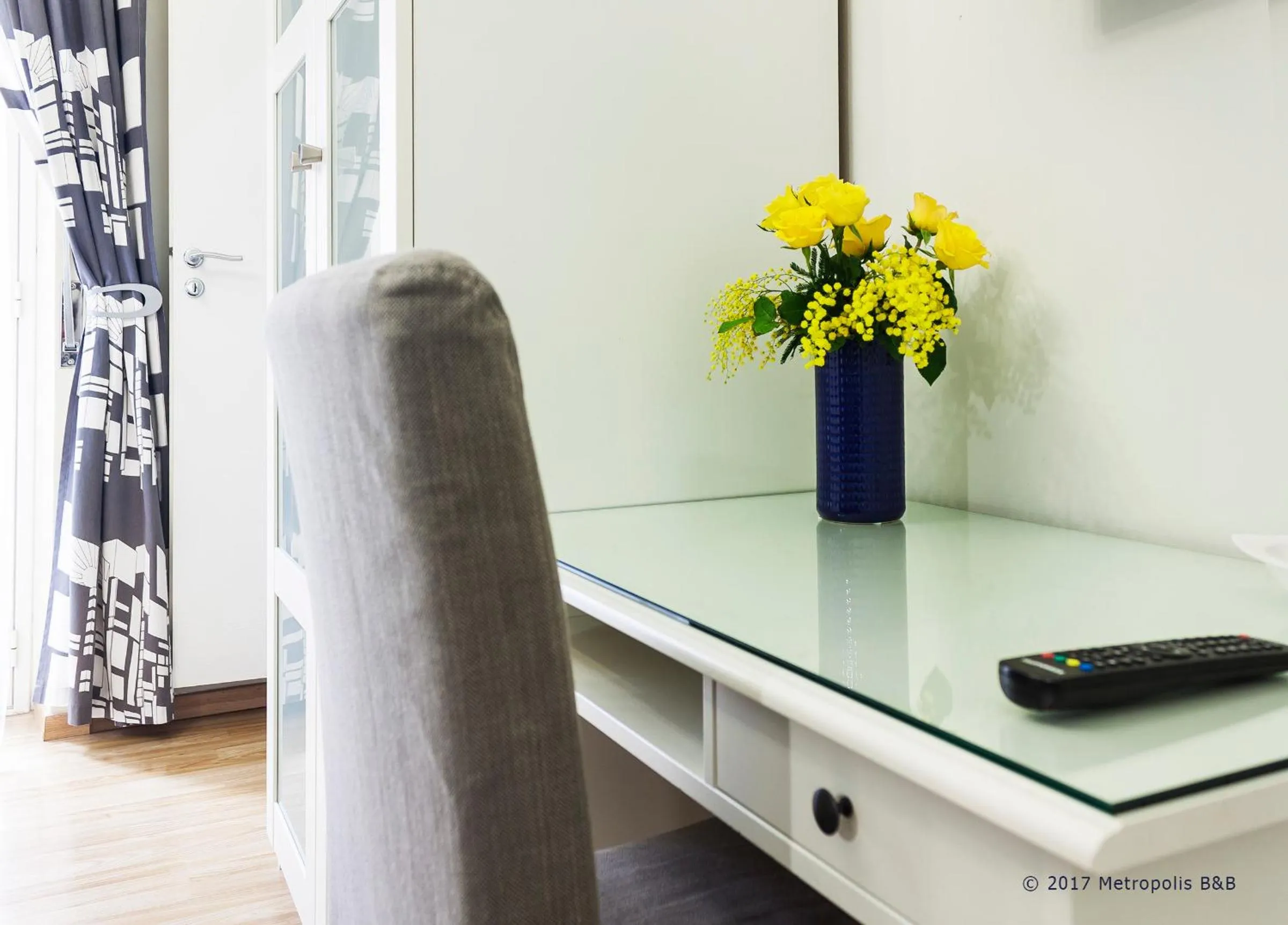 Decorative detail in Metropolis B&B