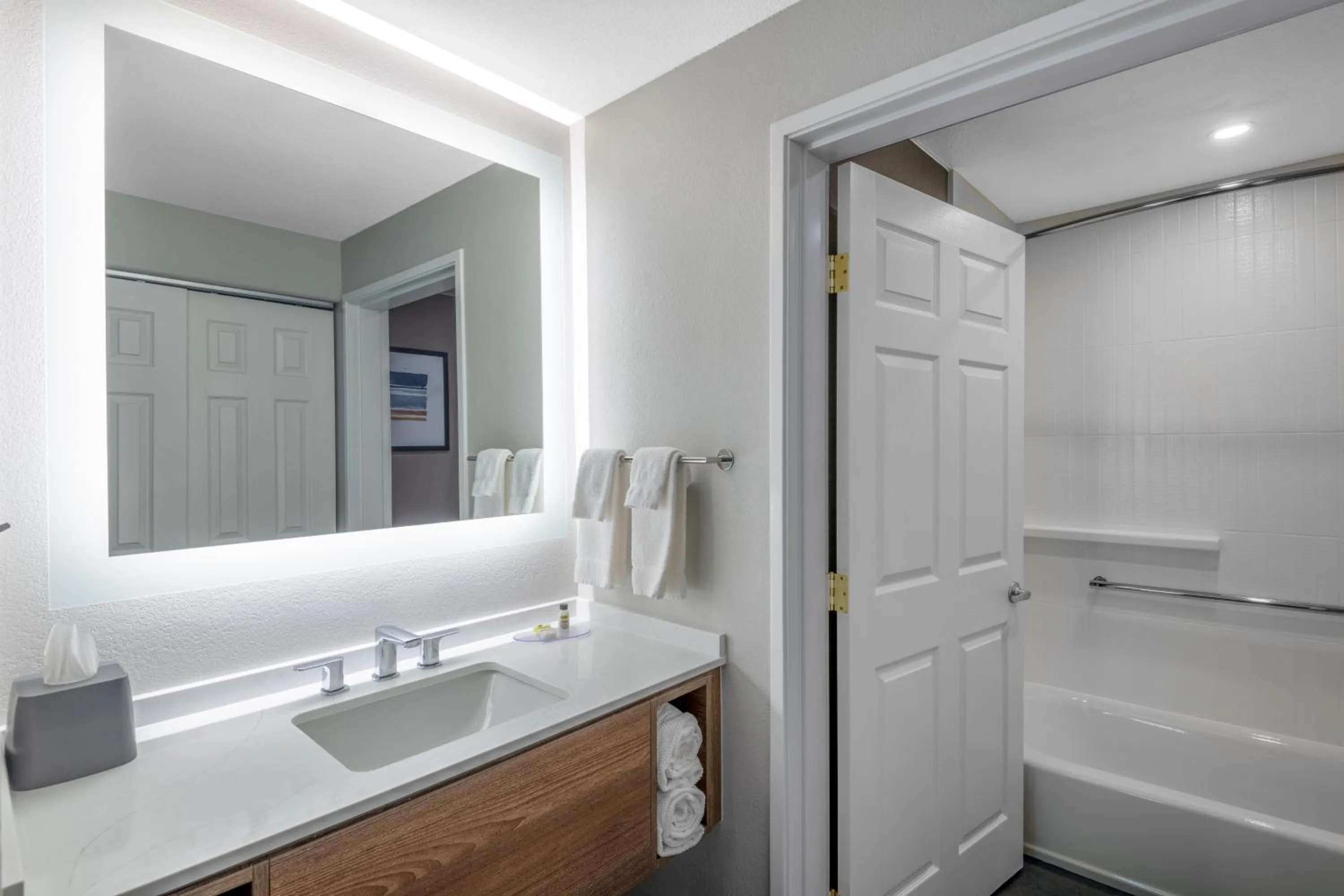 Bathroom in Staybridge Suites Phoenix Glendale Sports Dist by IHG