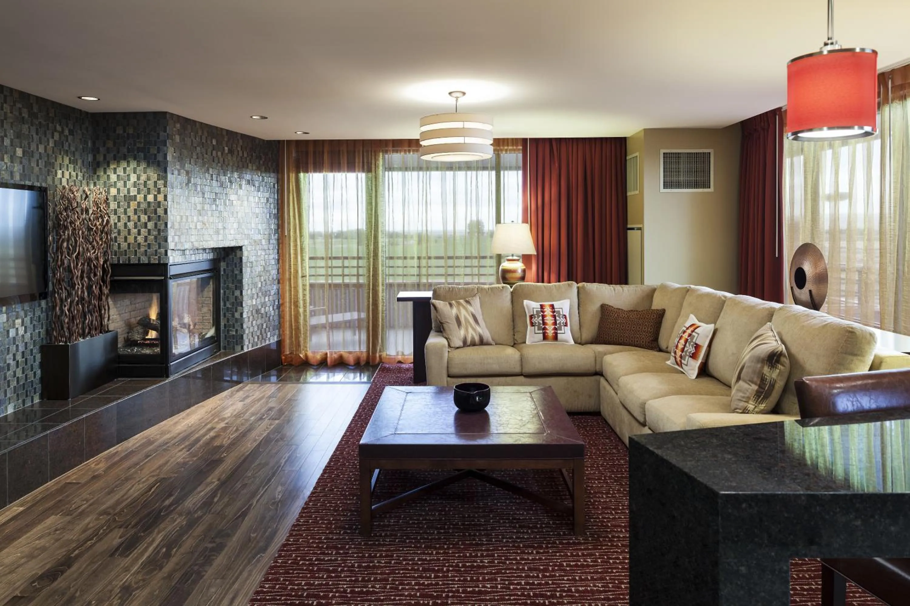 TV and multimedia in Shoshone-Bannock Hotel and Event Center