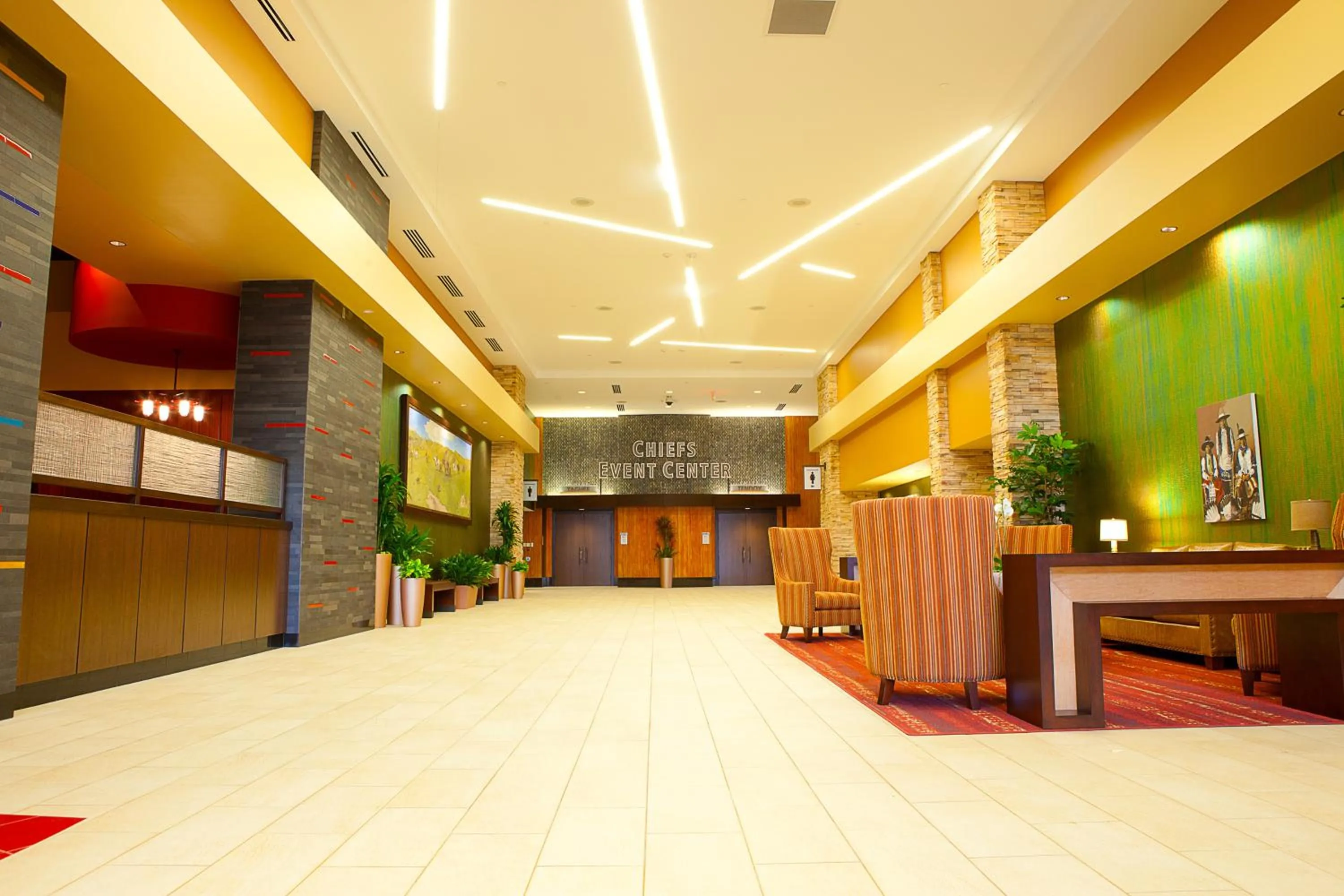 Lobby or reception in Shoshone-Bannock Hotel and Event Center