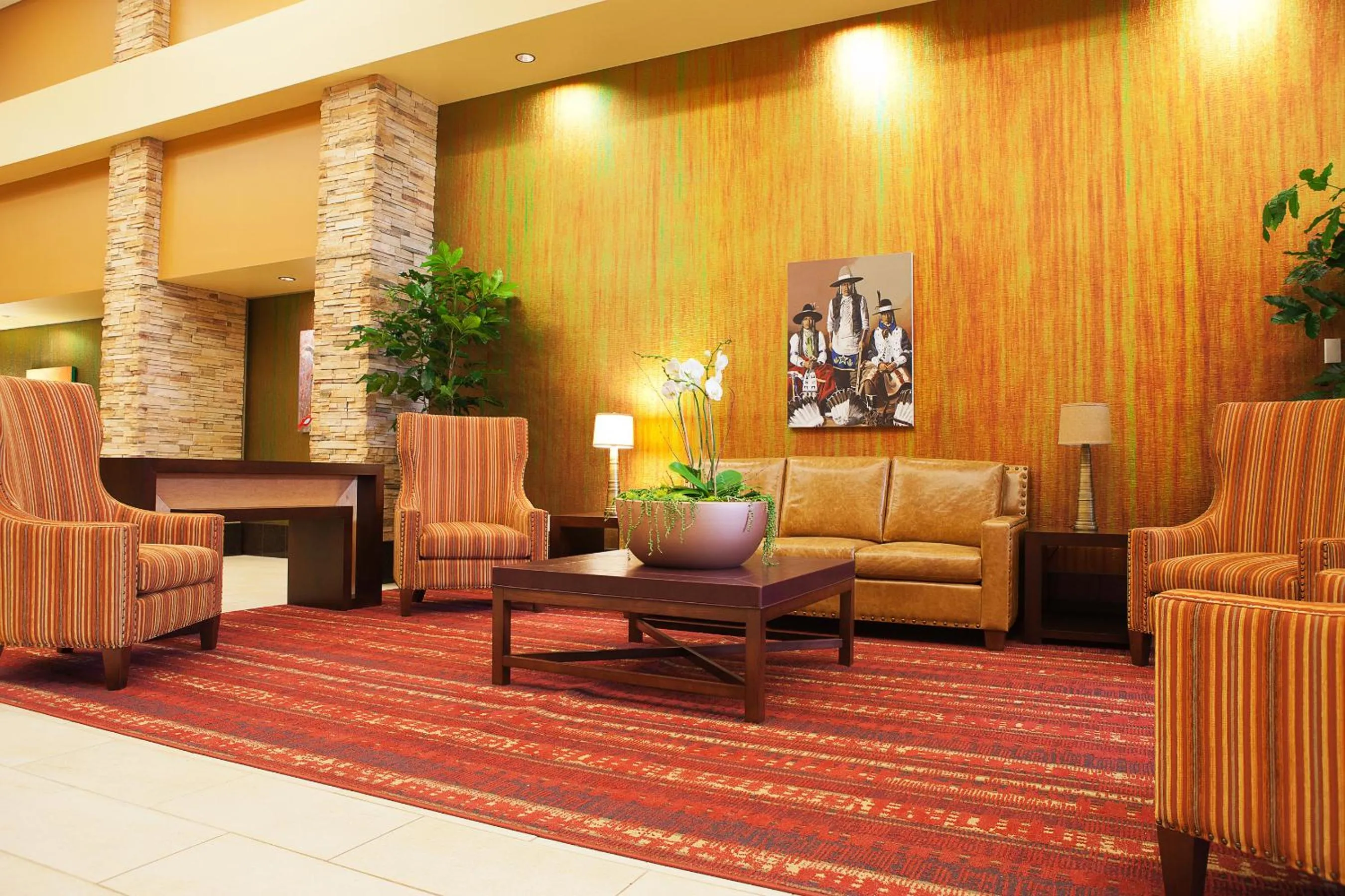 Lobby or reception in Shoshone-Bannock Hotel and Event Center