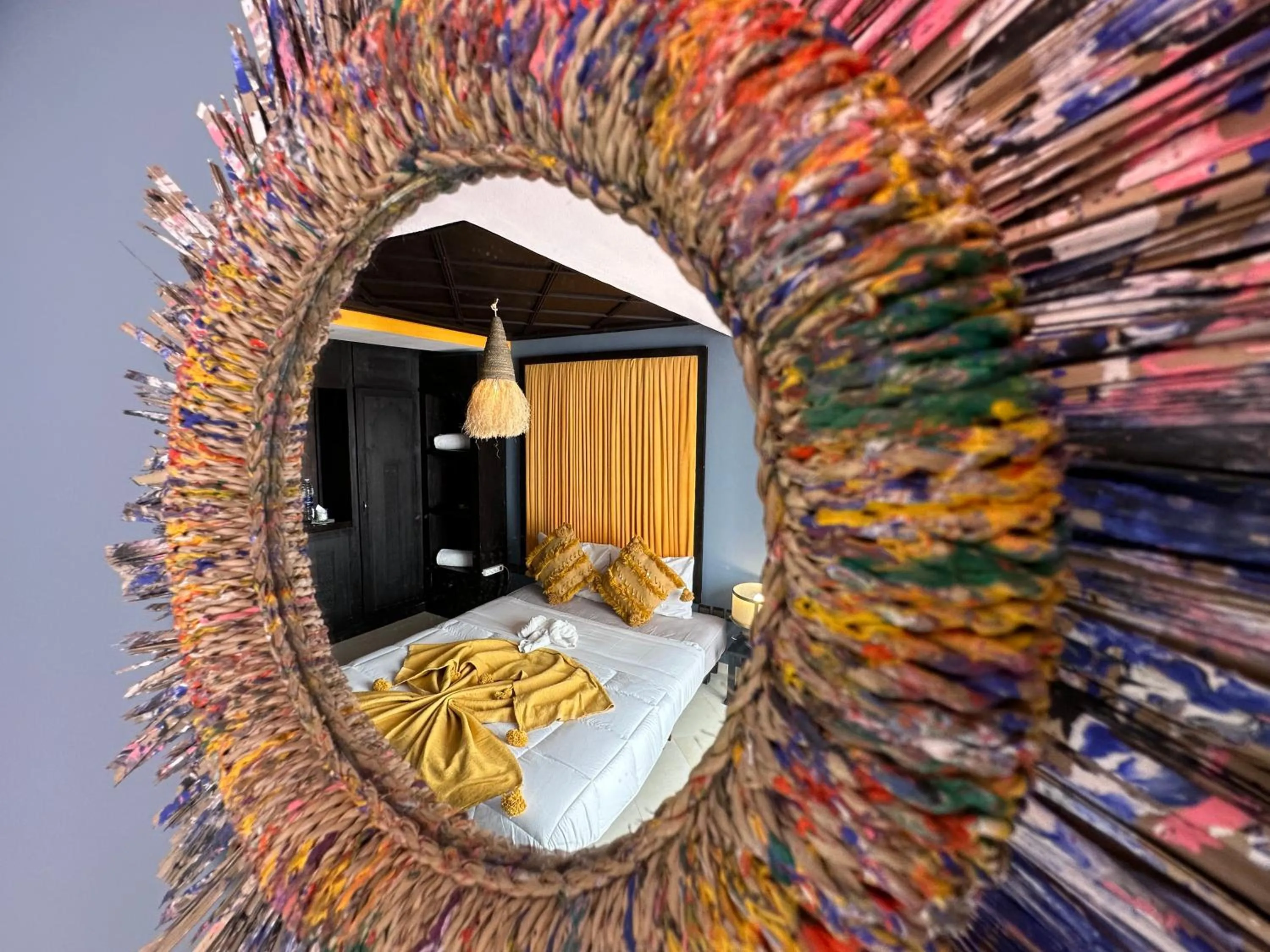 Decorative detail in Riad 7 Pierres