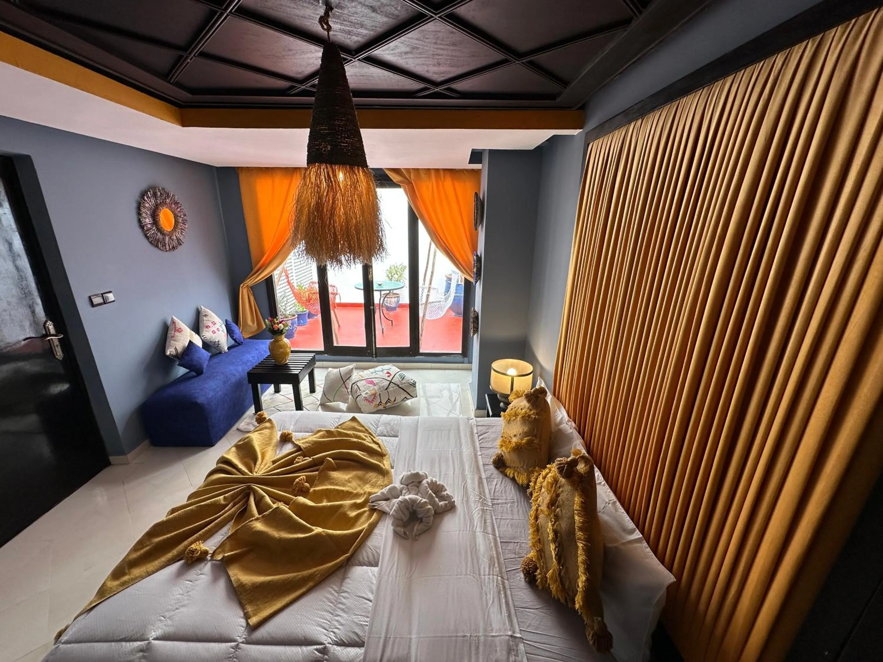 Bedroom, Bed in Riad 7 Pierres