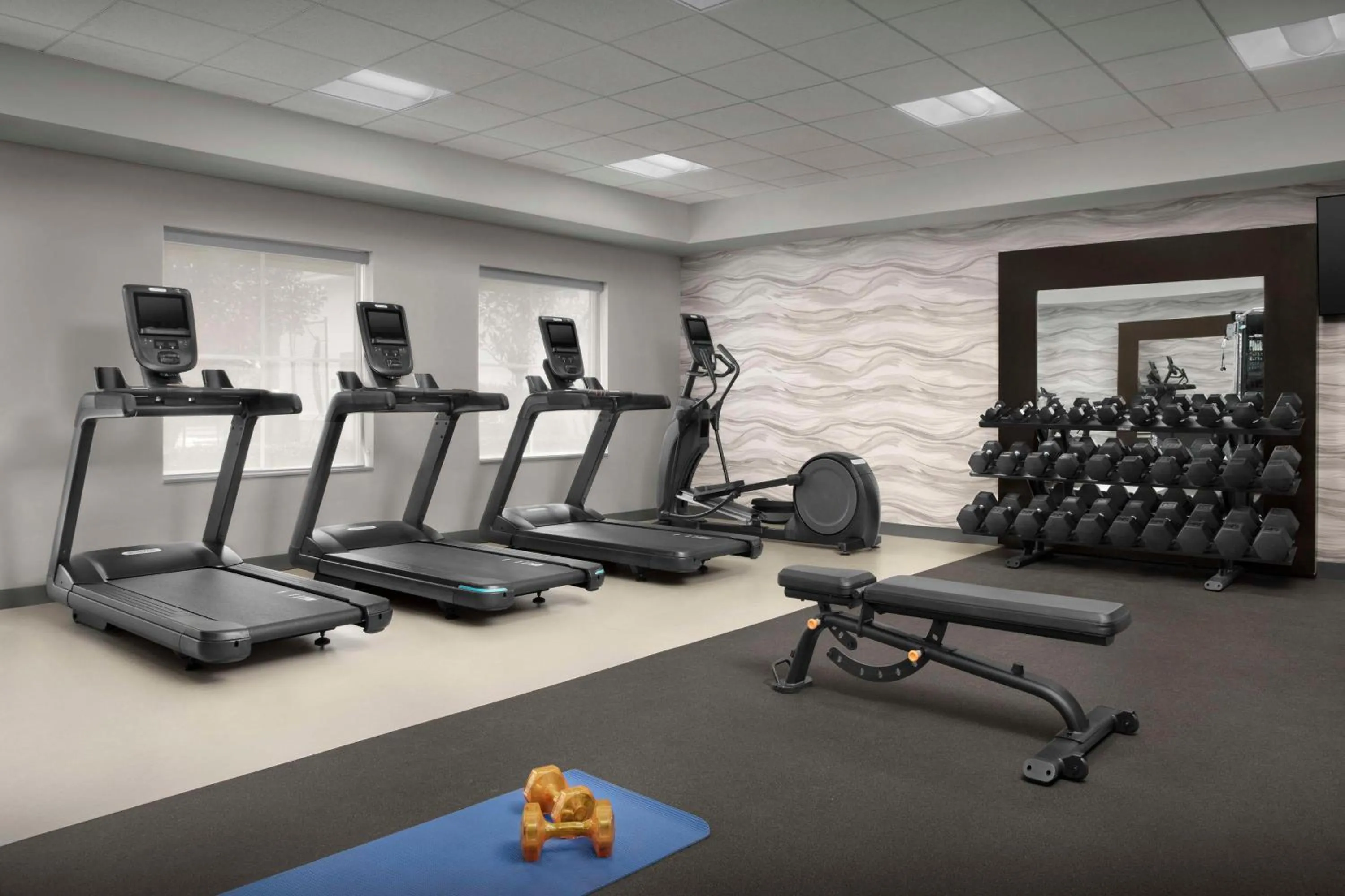 Fitness centre/facilities in Homewood Suites by Hilton Orlando Airport