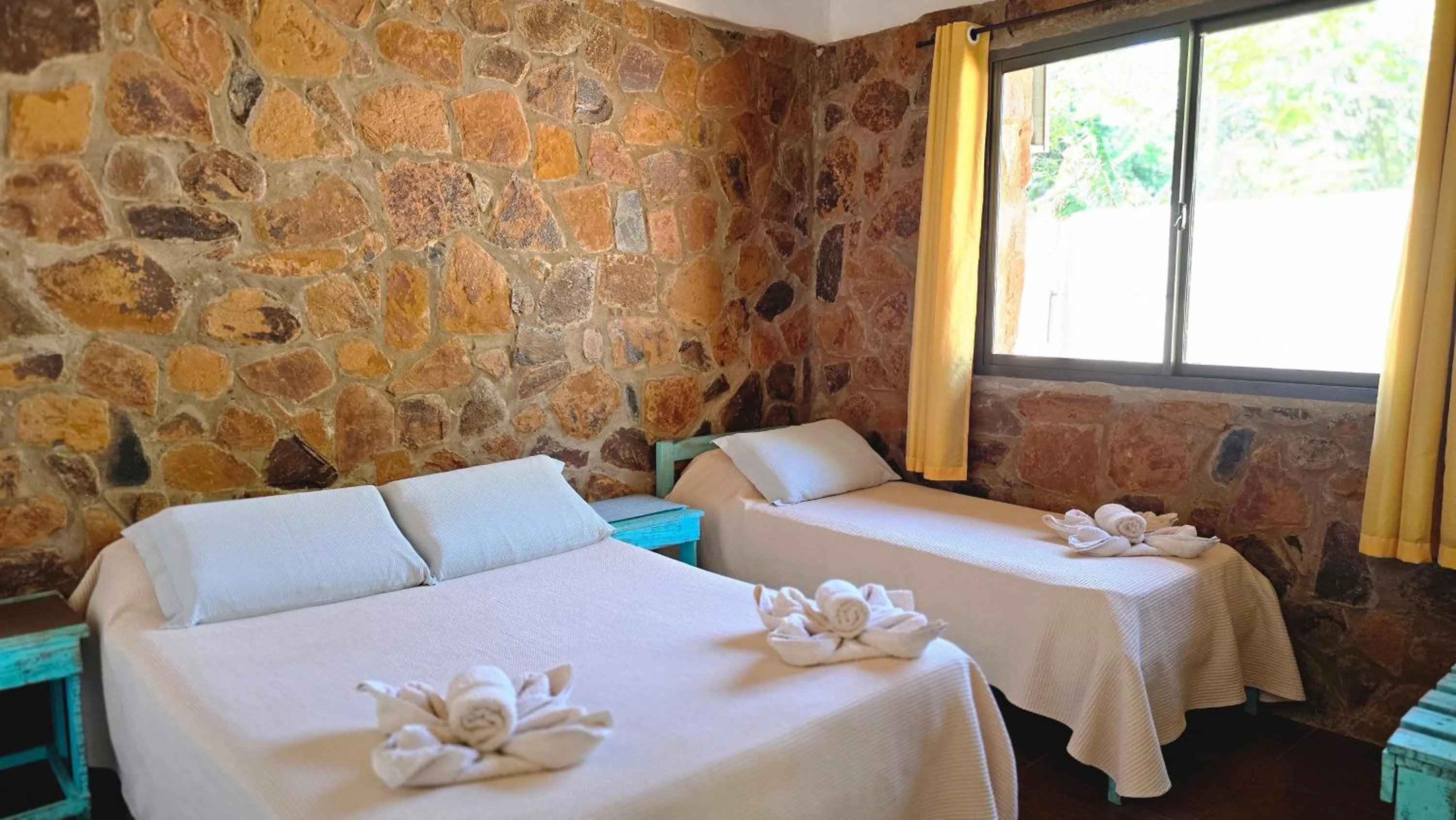 Bed in Posada 21 Oranges