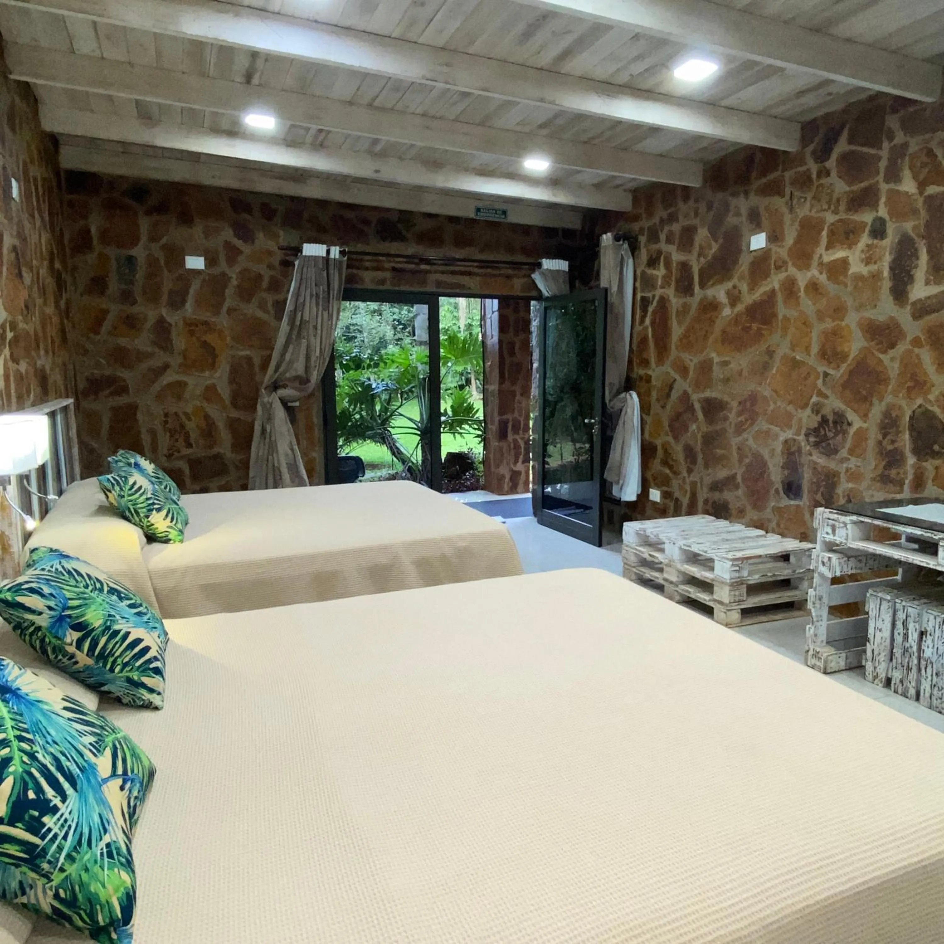 Bed in Posada 21 Oranges