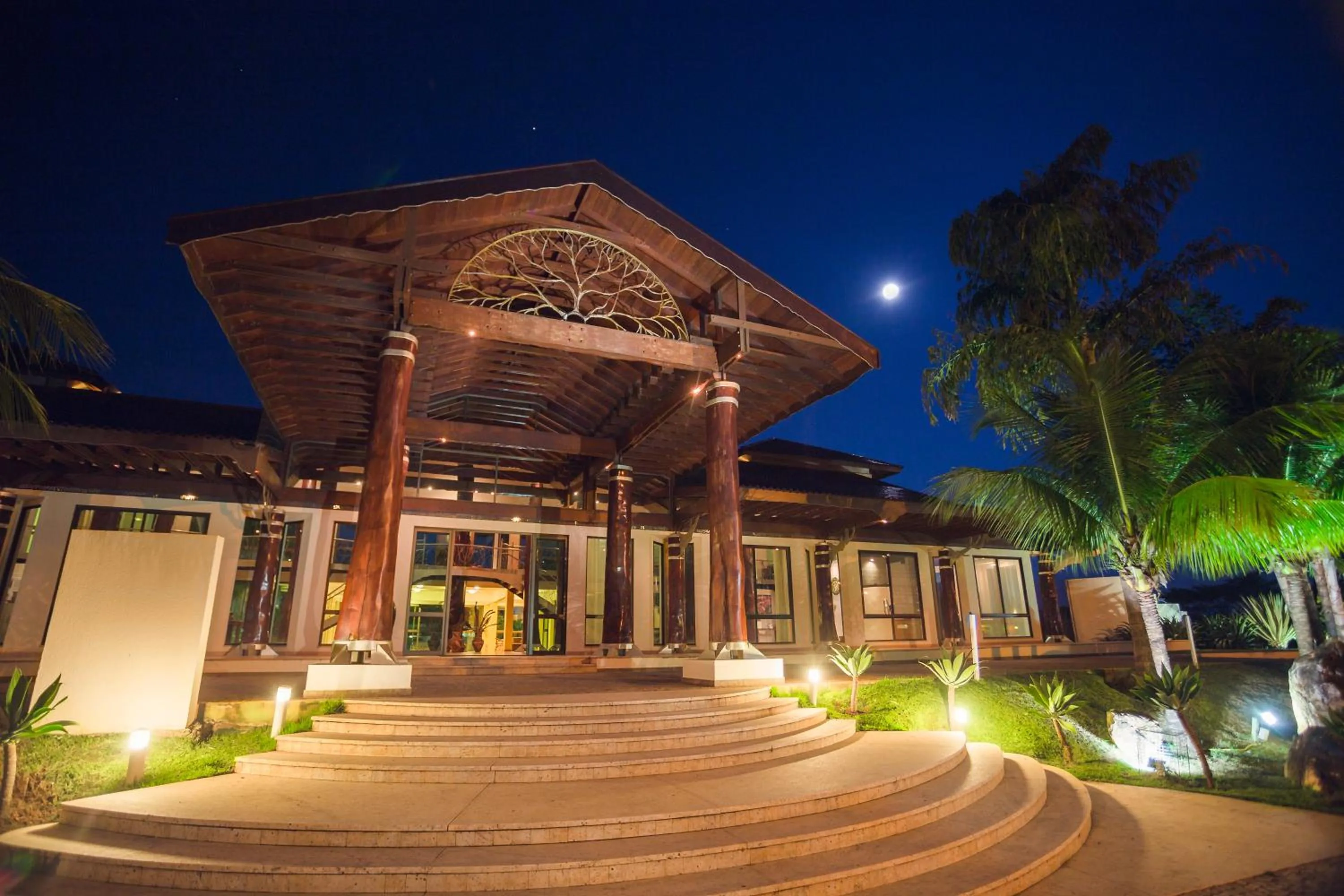 Facade/entrance in Wetiga Hotel