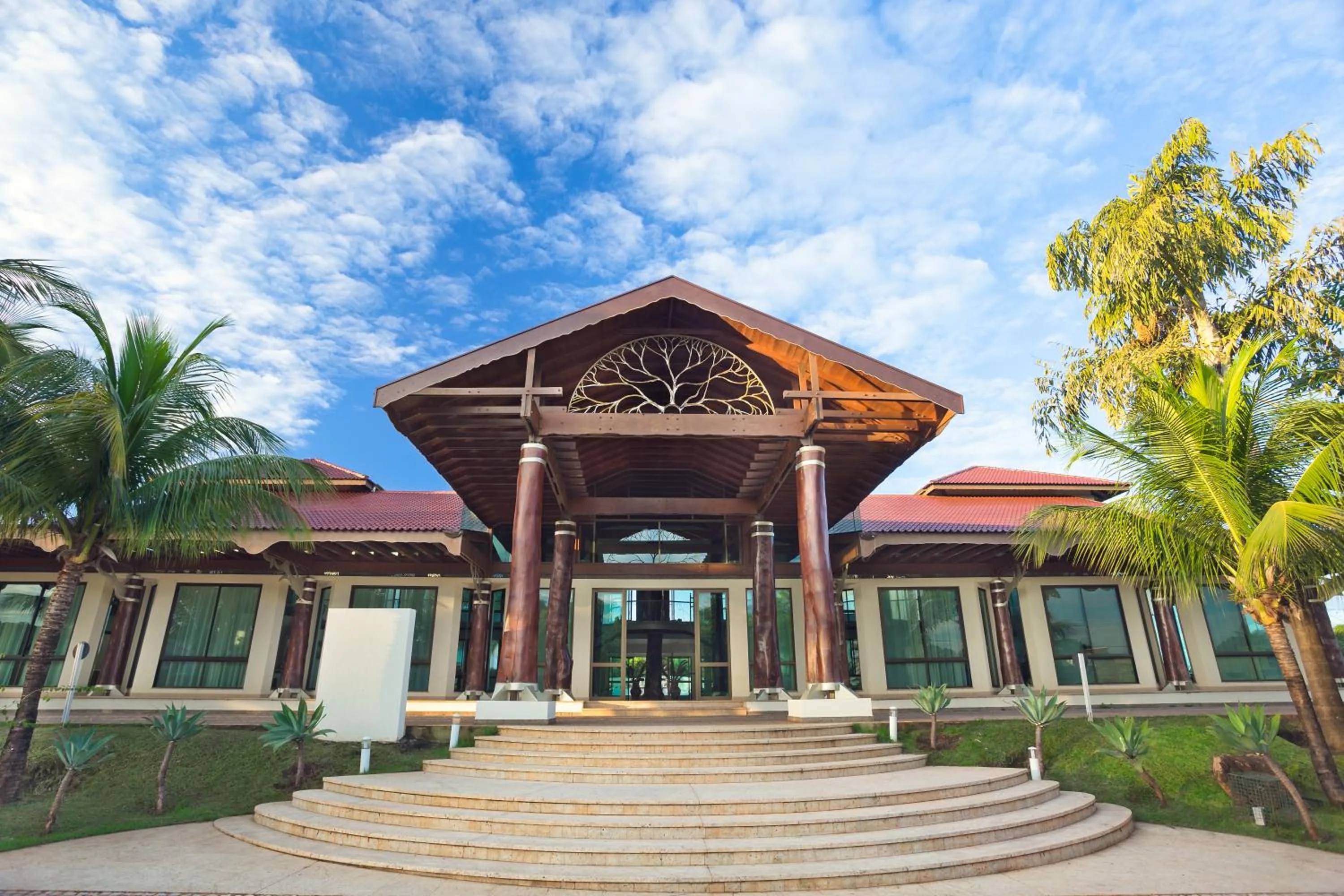 Facade/entrance in Wetiga Hotel