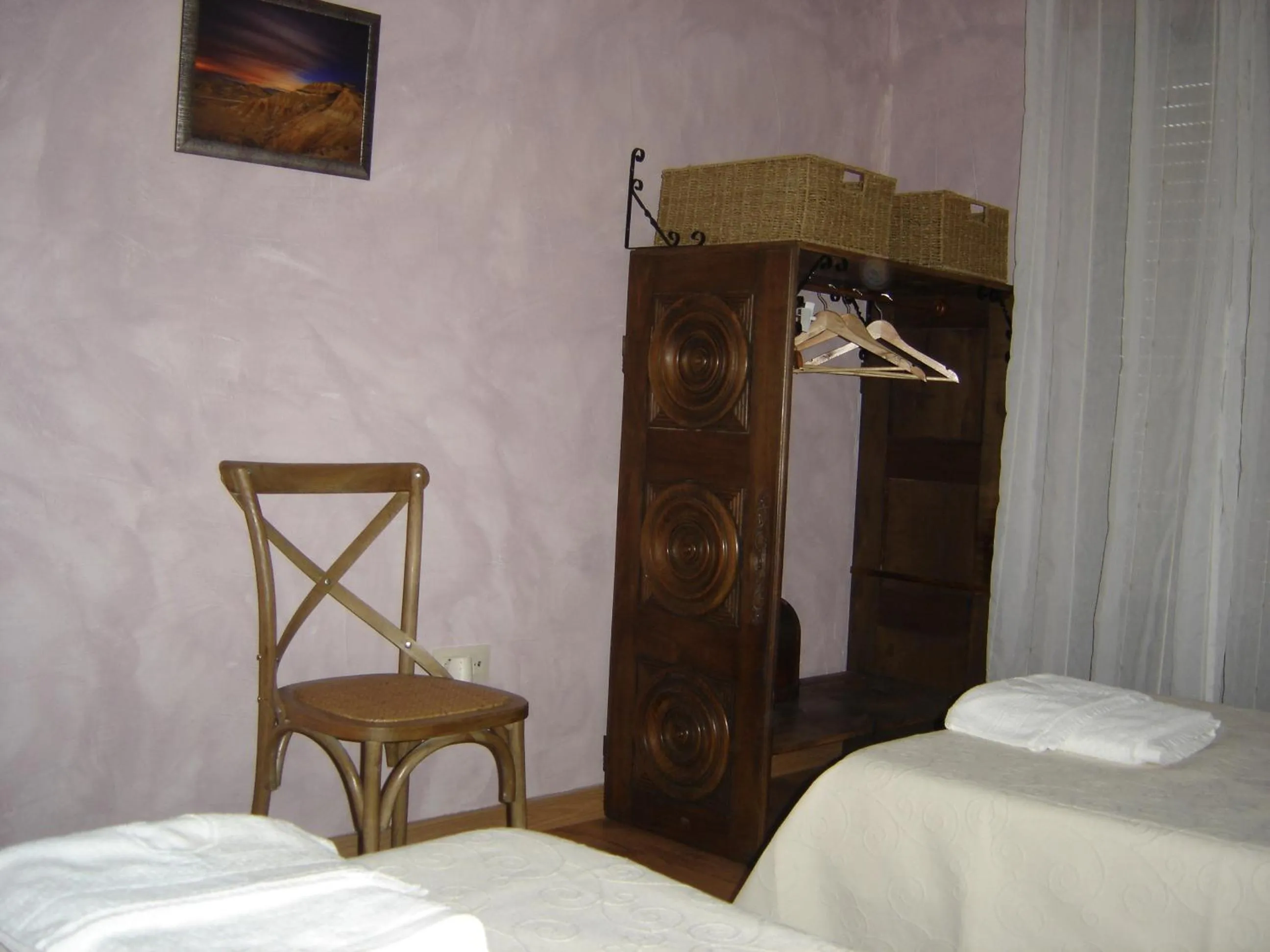 Bed in Agroturismo "La Bardena Blanca II"