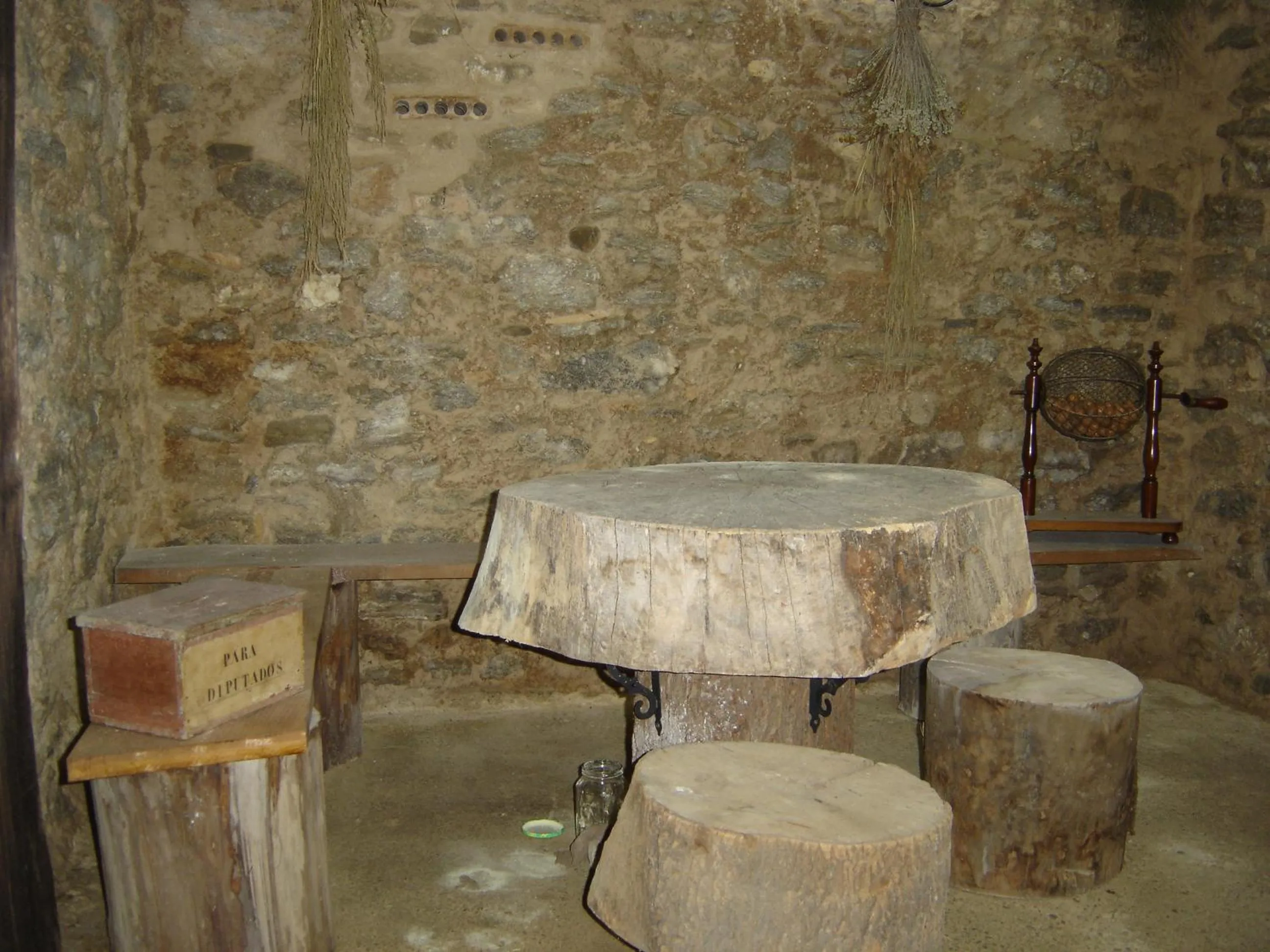 Seating area in Agroturismo "La Bardena Blanca II"