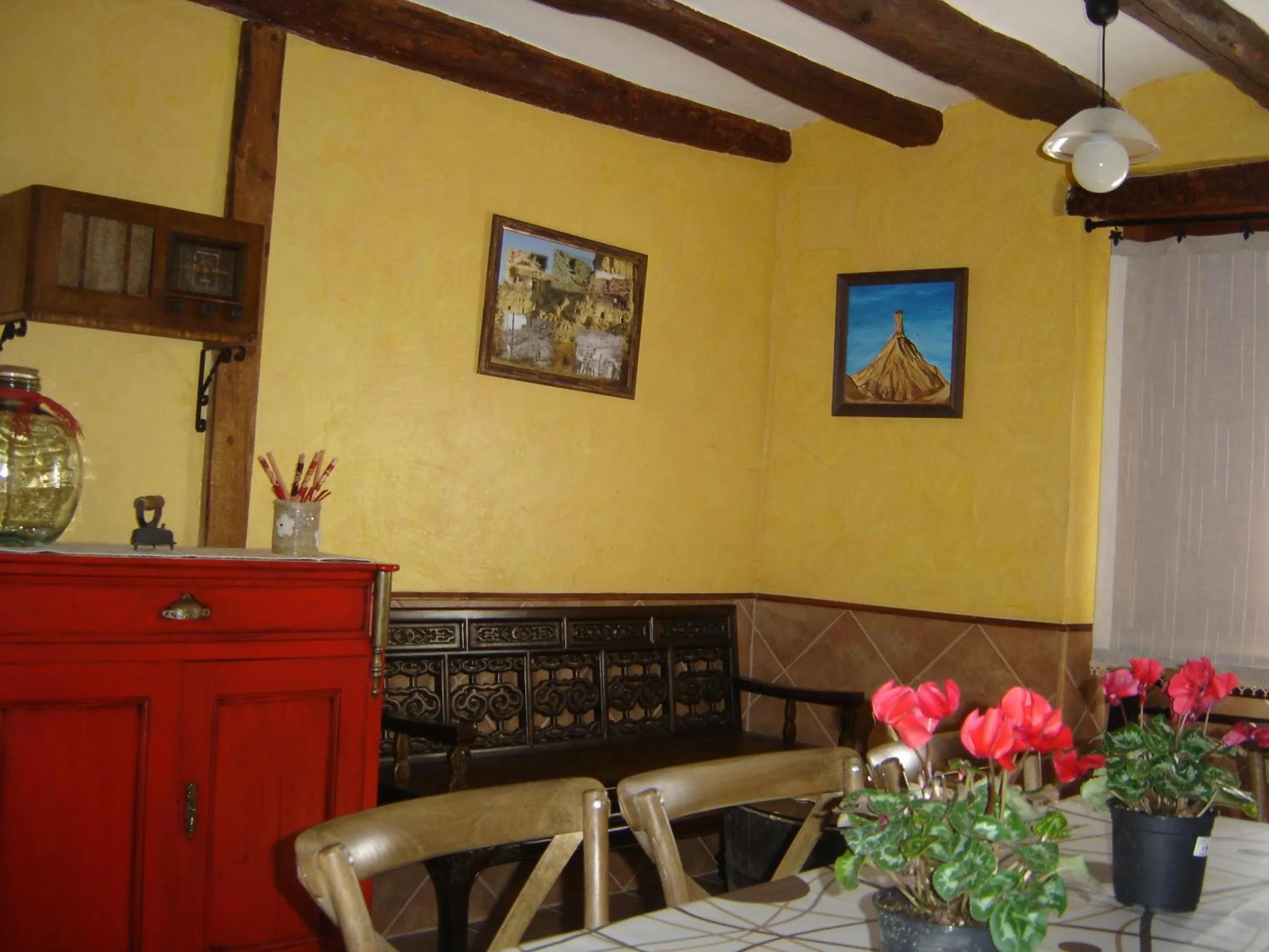 Living room in Agroturismo "La Bardena Blanca II"