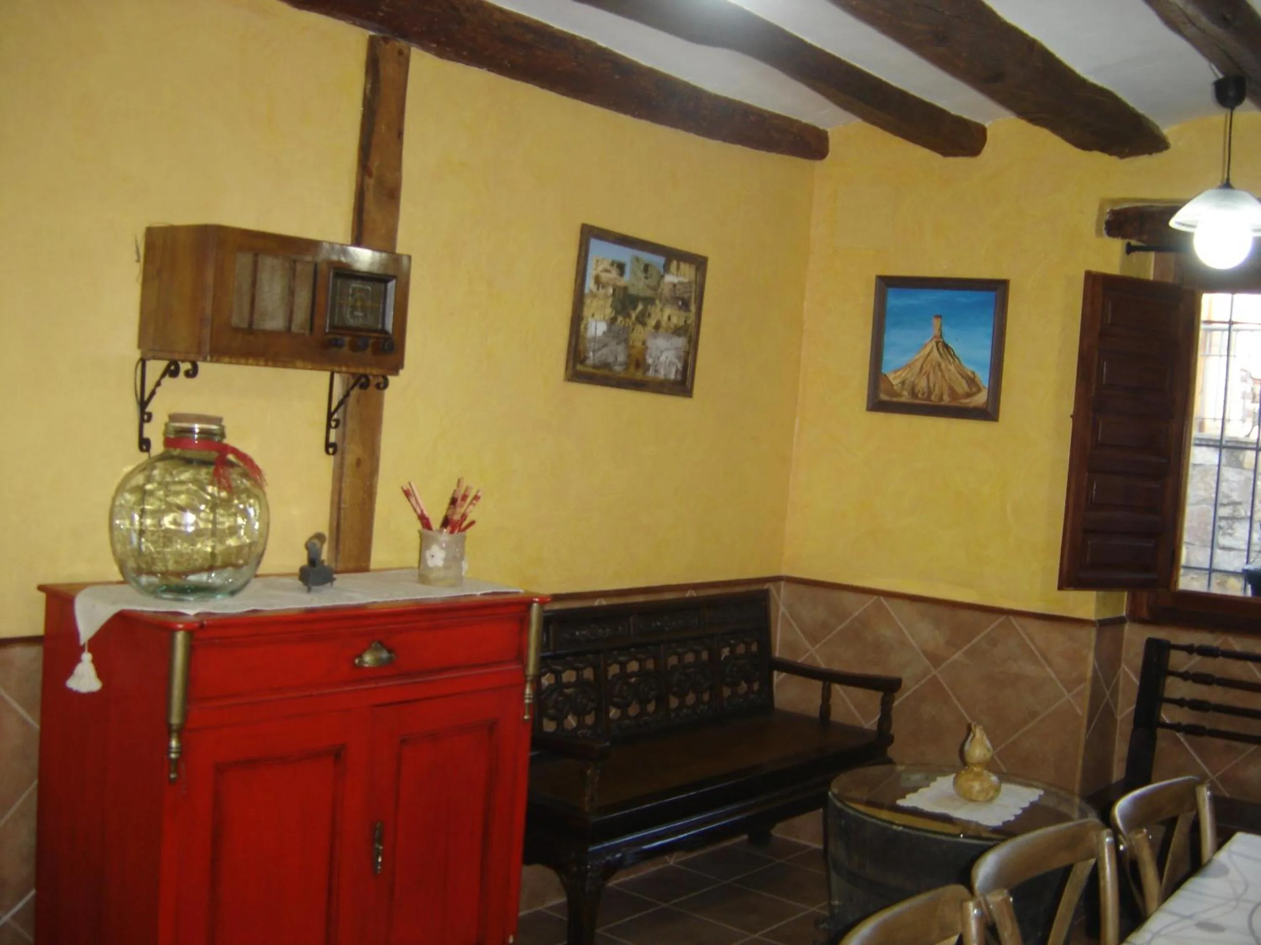 Living room in Agroturismo "La Bardena Blanca II"