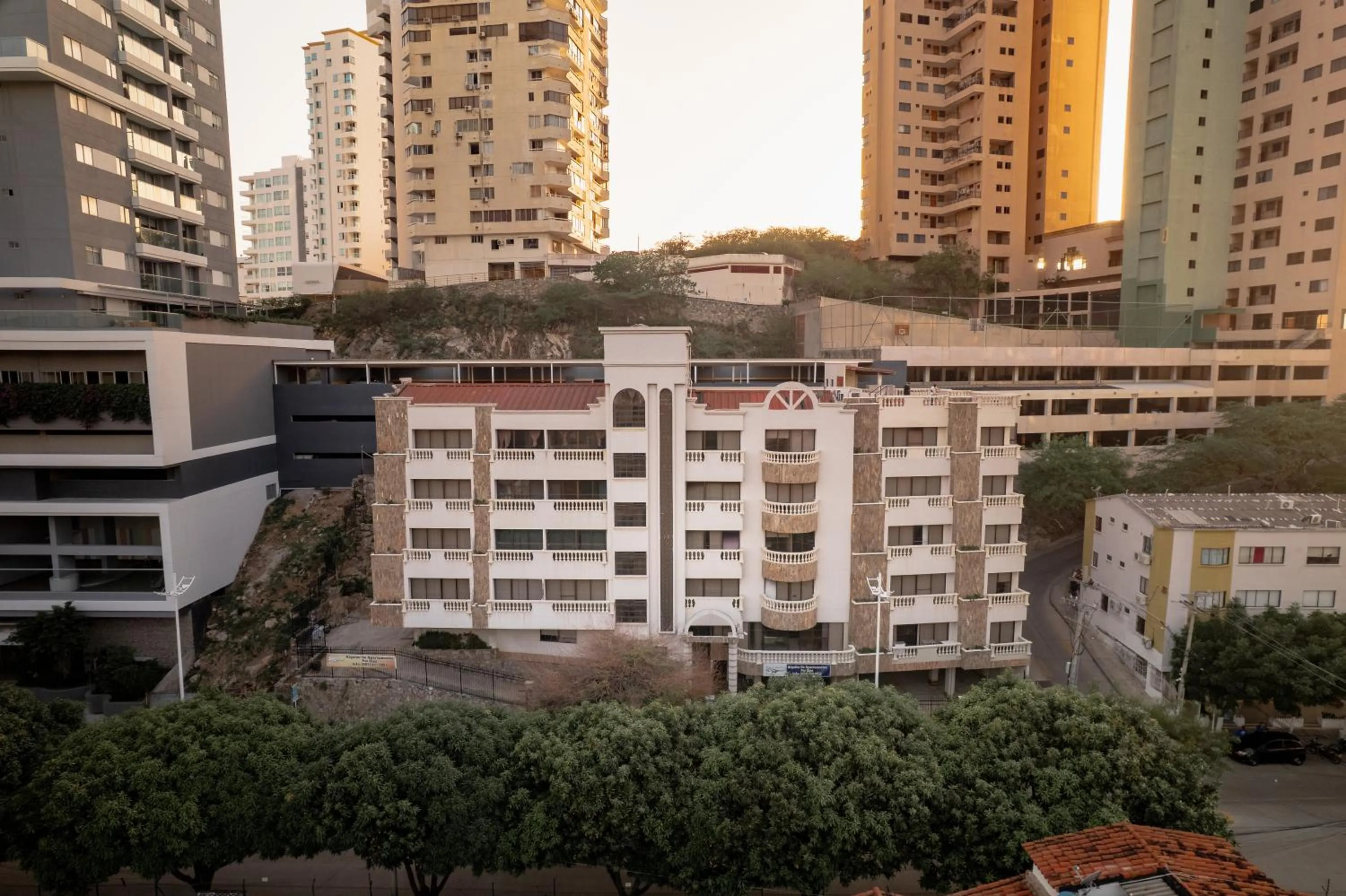 Natural landscape in Aparta Hotel Roca Marina
